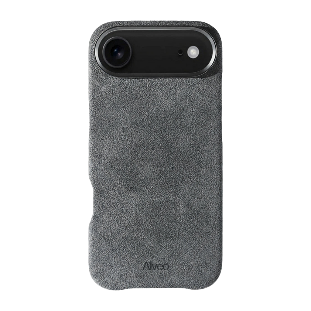 iPhone Air Basalt Case Frente Alcantara - Alveo