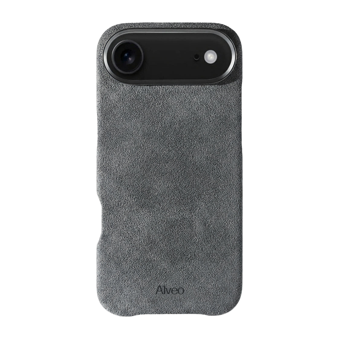 iPhone Air Basalt Case Frente Alcantara - Alveo