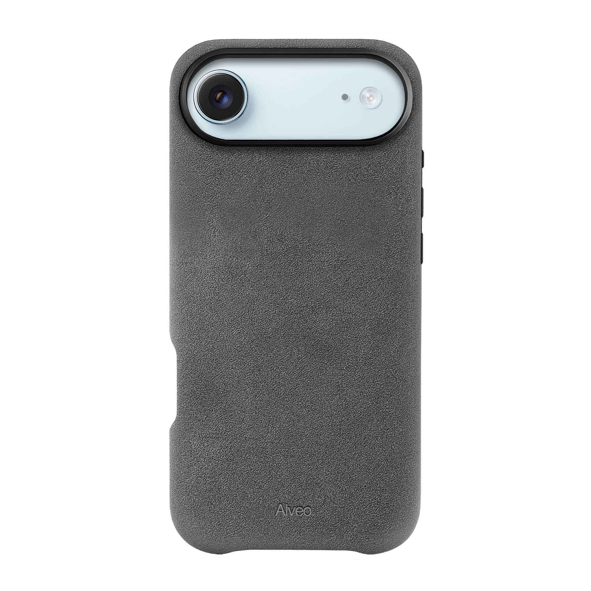 iPhone Air Basalt Case Frente Alcantara - Alveo