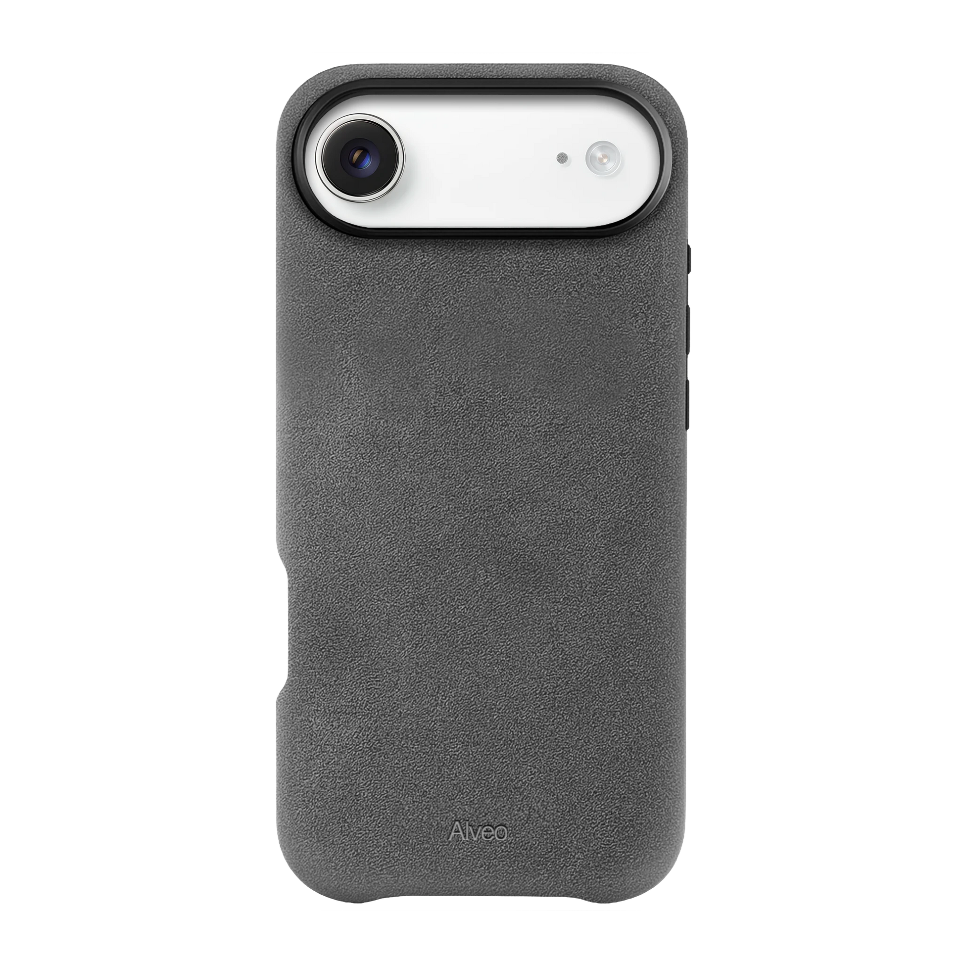 iPhone Air Basalt Case Frente Alcantara - Alveo