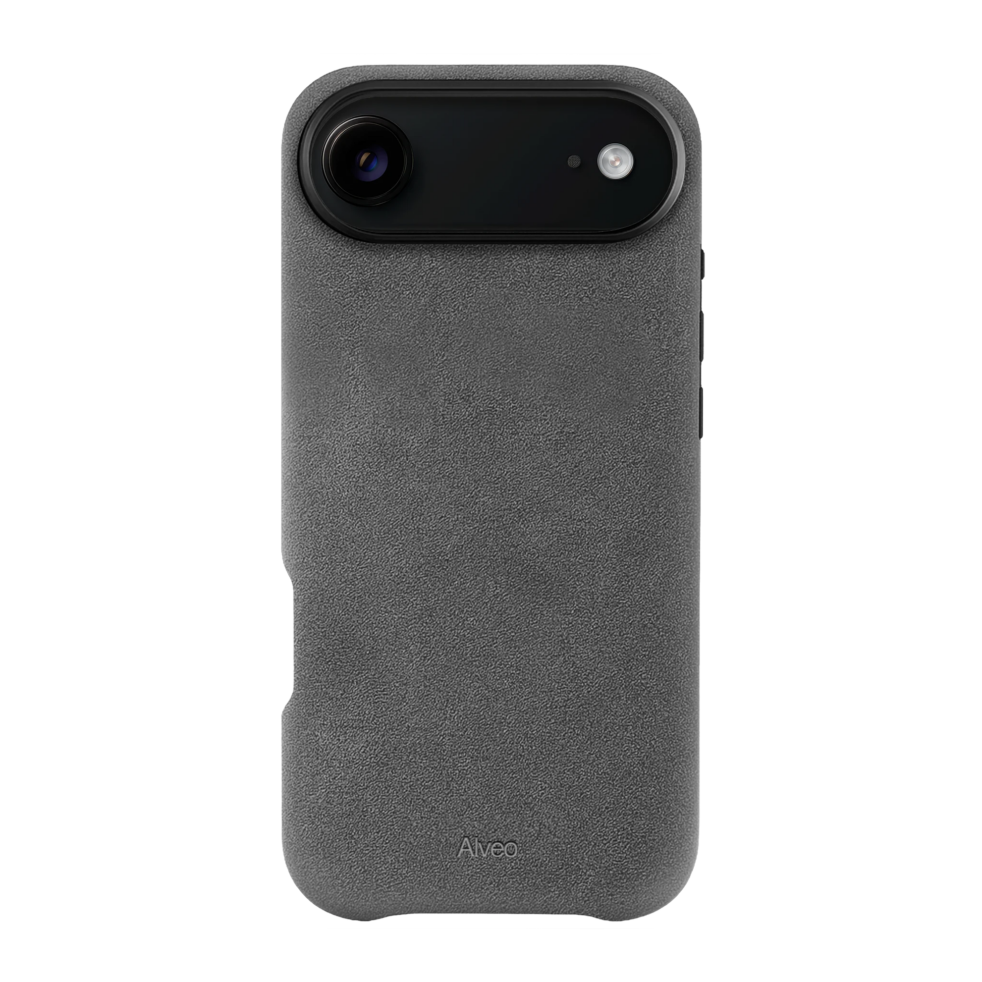 iPhone Air Basalt Case Frente Alcantara - Alveo