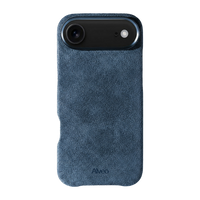 iPhone Air - Case Alcantara - Sea Blue
