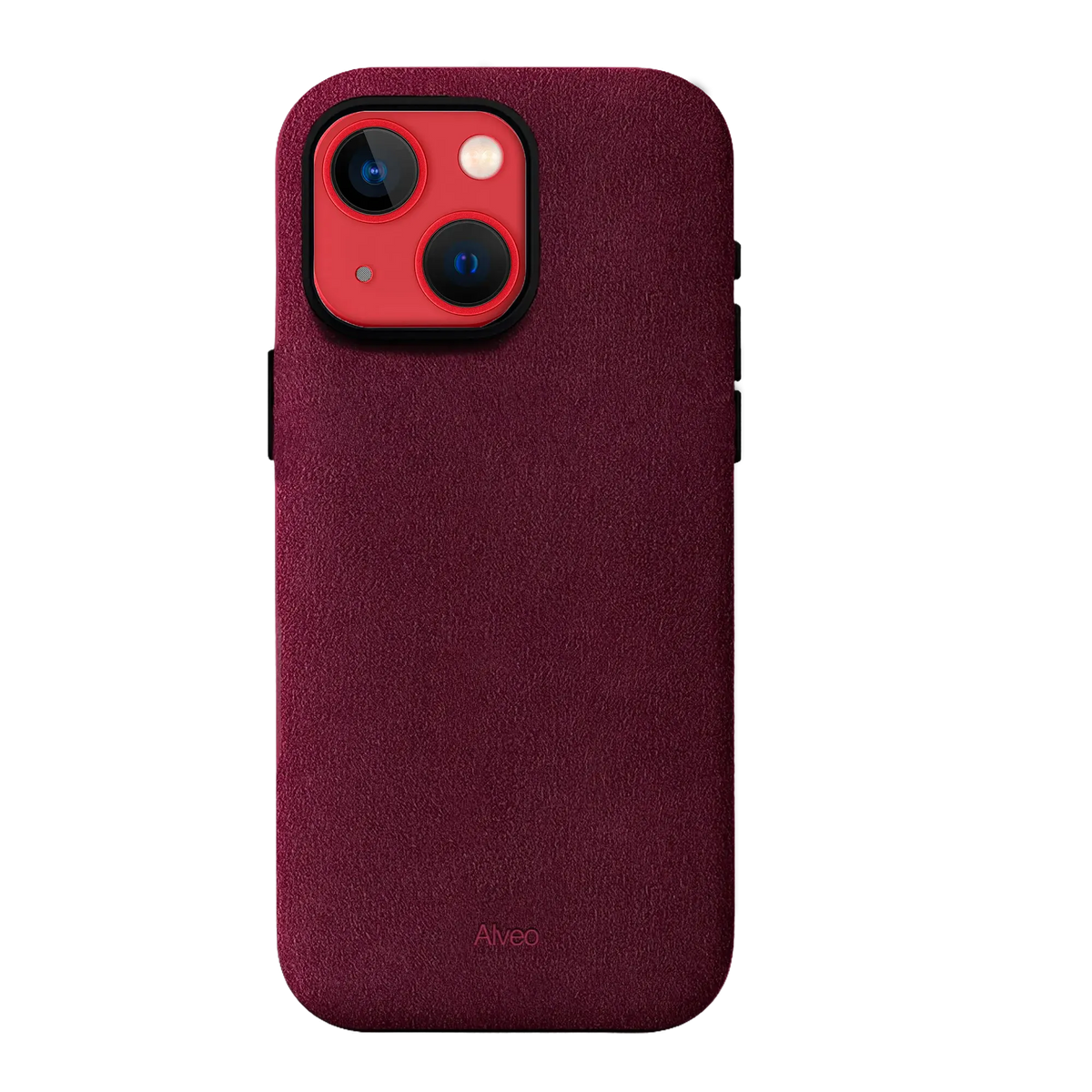 iPhone 13 - Case Alcantara - Burgundy