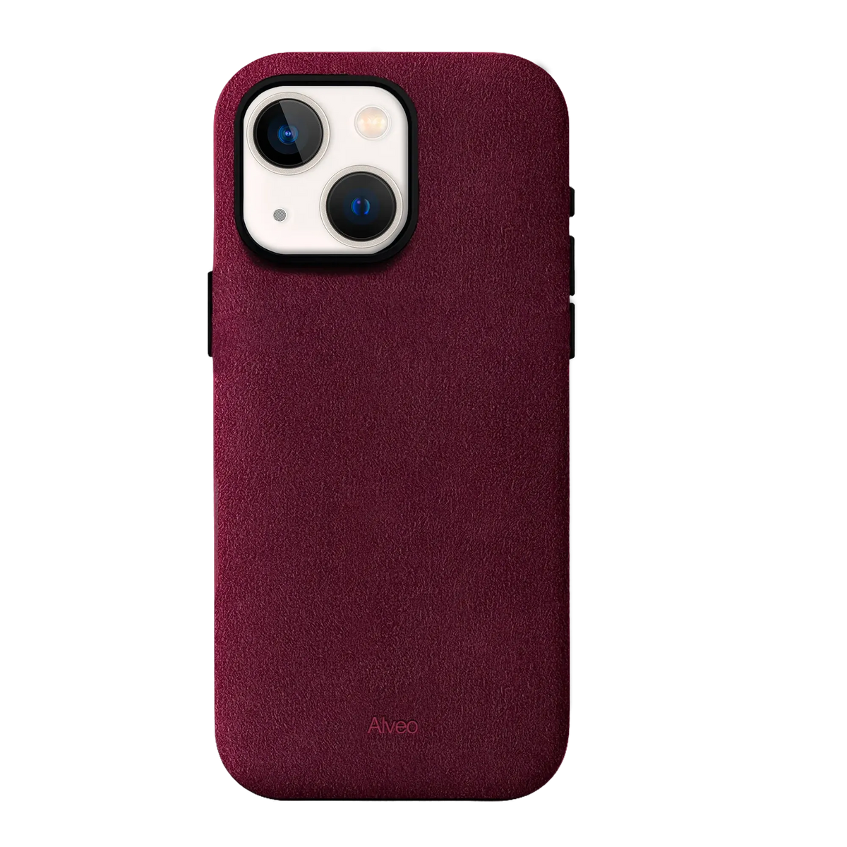 iPhone 13 - Case Alcantara - Burgundy