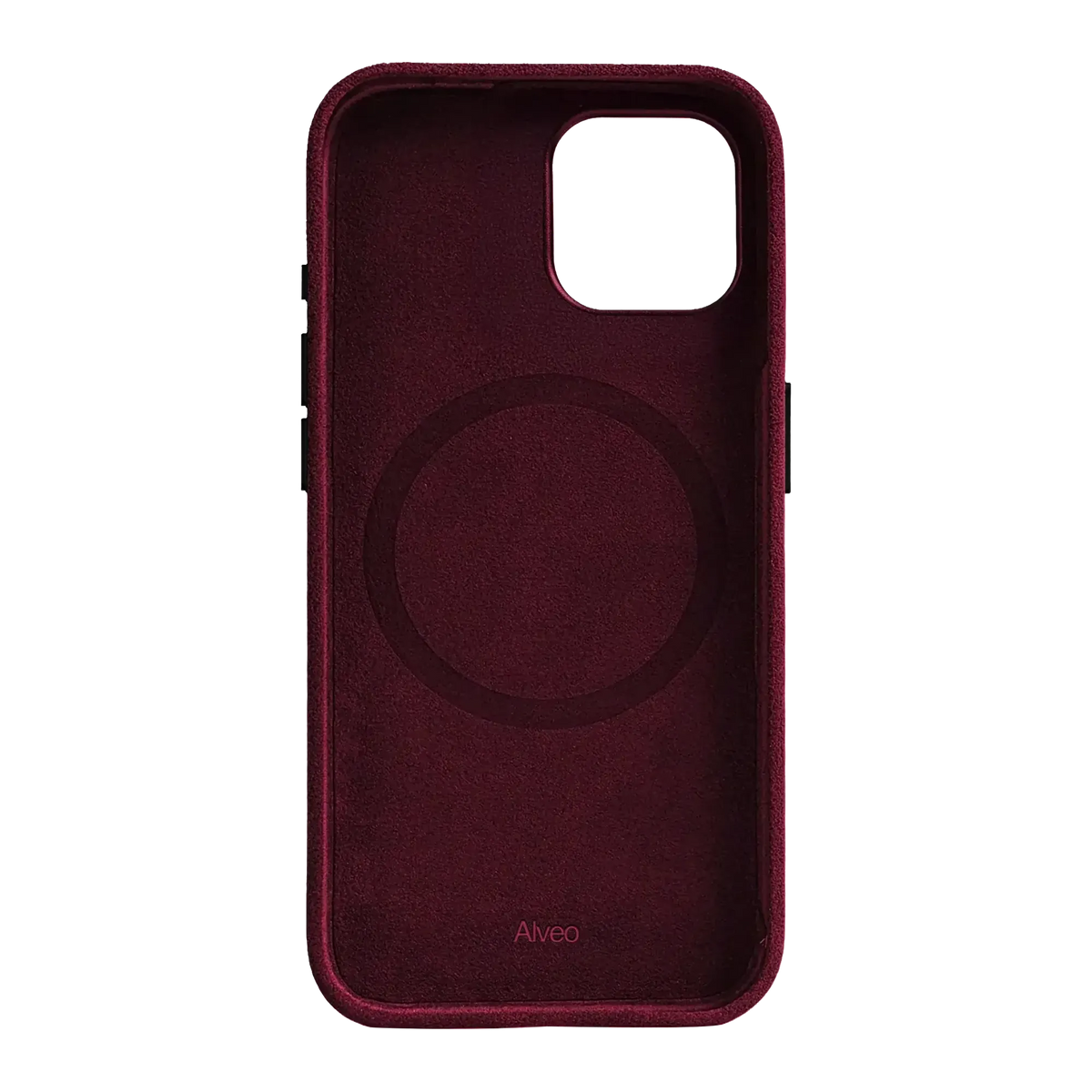 iPhone 13 - Case Alcantara - Burgundy