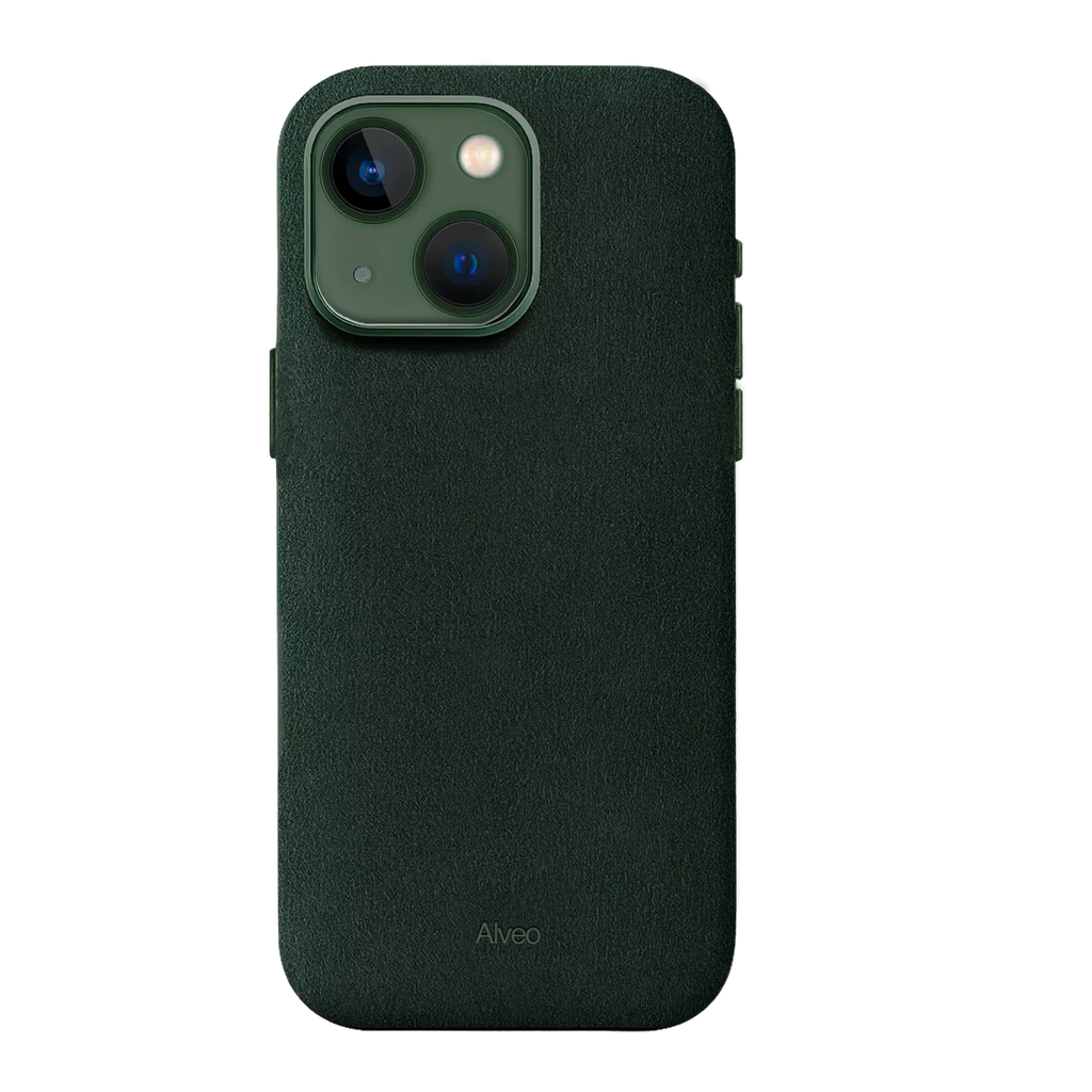 iPhone 13 - Case Alcantara - Emerald