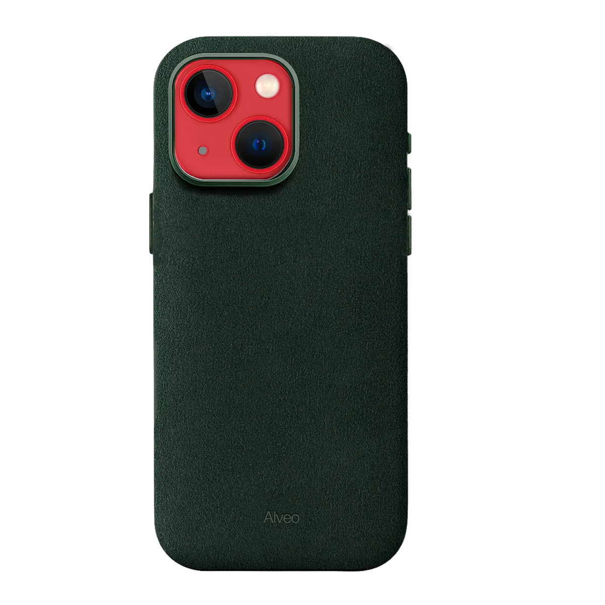 iPhone 13 - Case Alcantara - Emerald