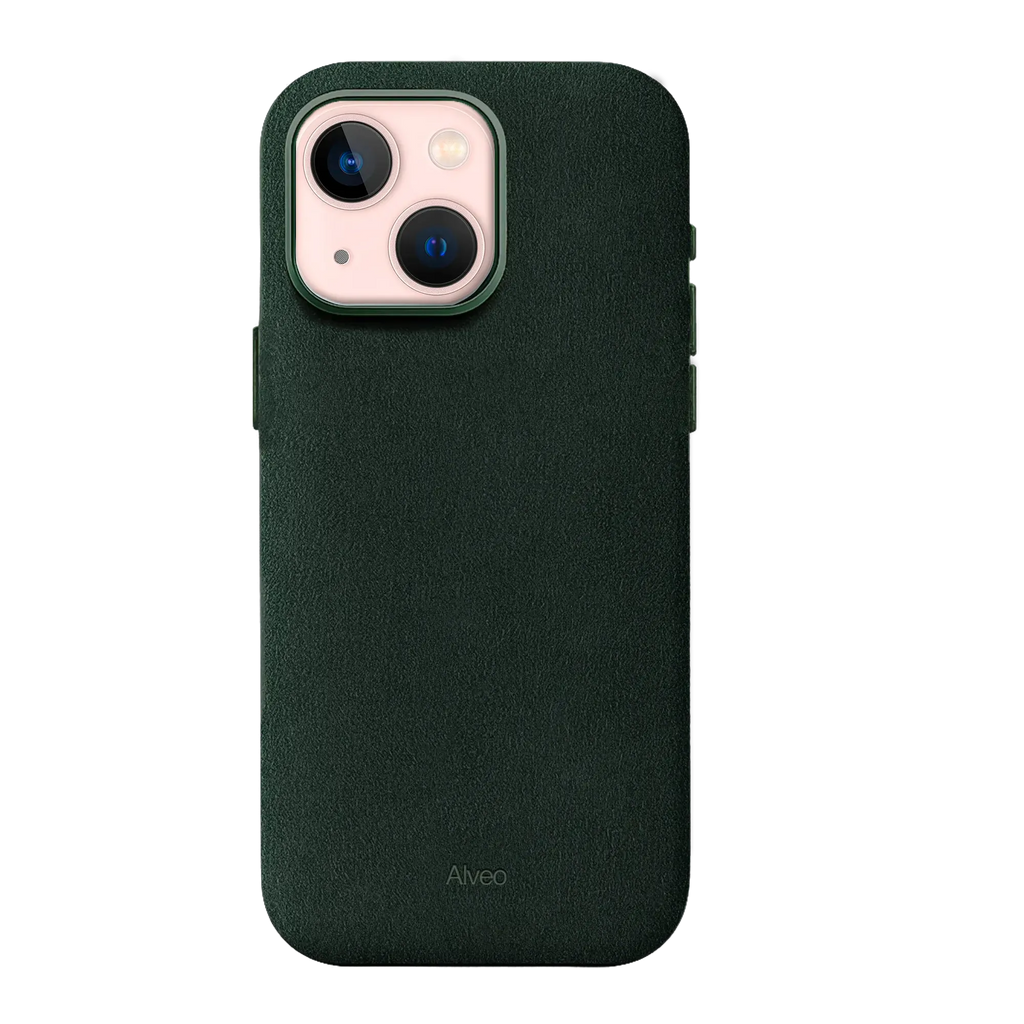 iPhone 13 - Case Alcantara - Emerald