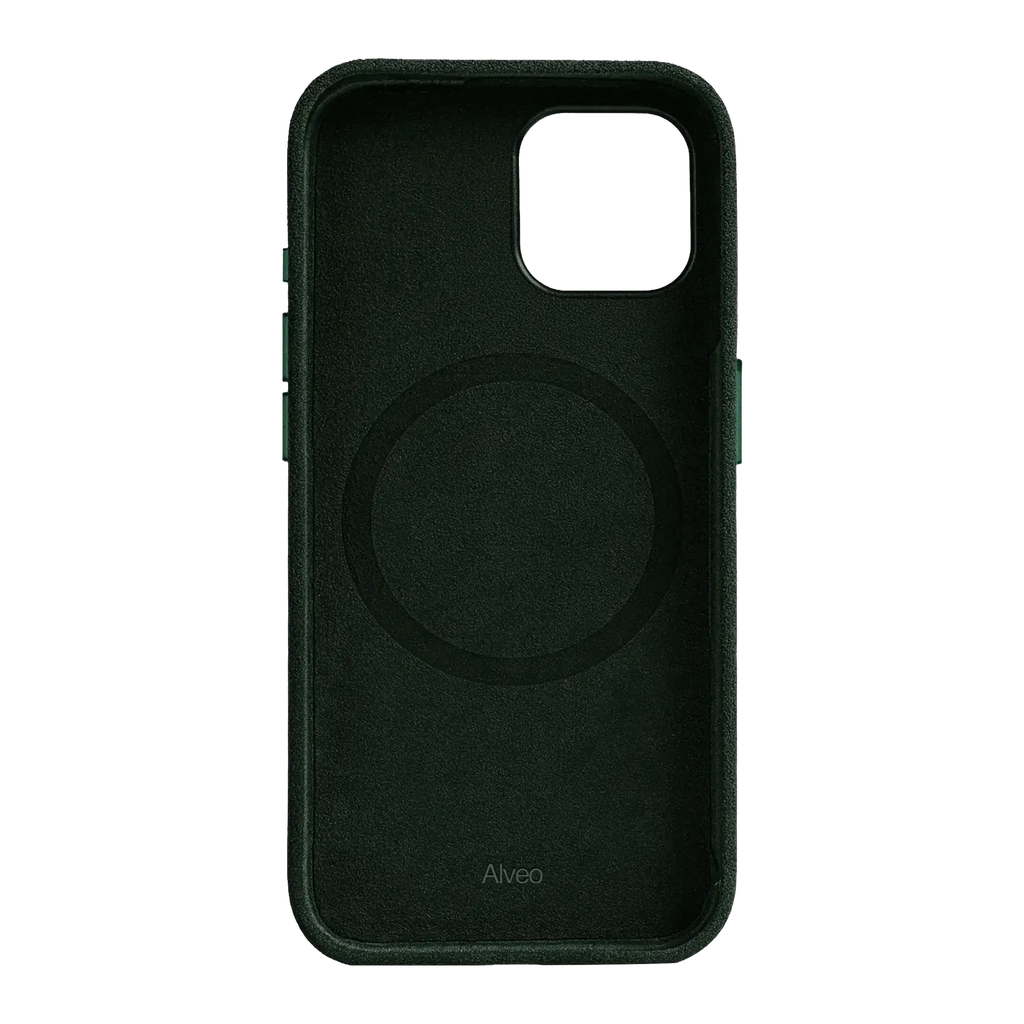 iPhone 13 - Case Alcantara - Emerald