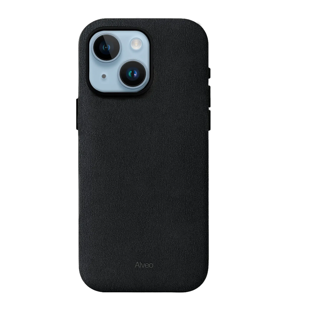 iPhone 14 - Case Alcantara - Dark Charcoal