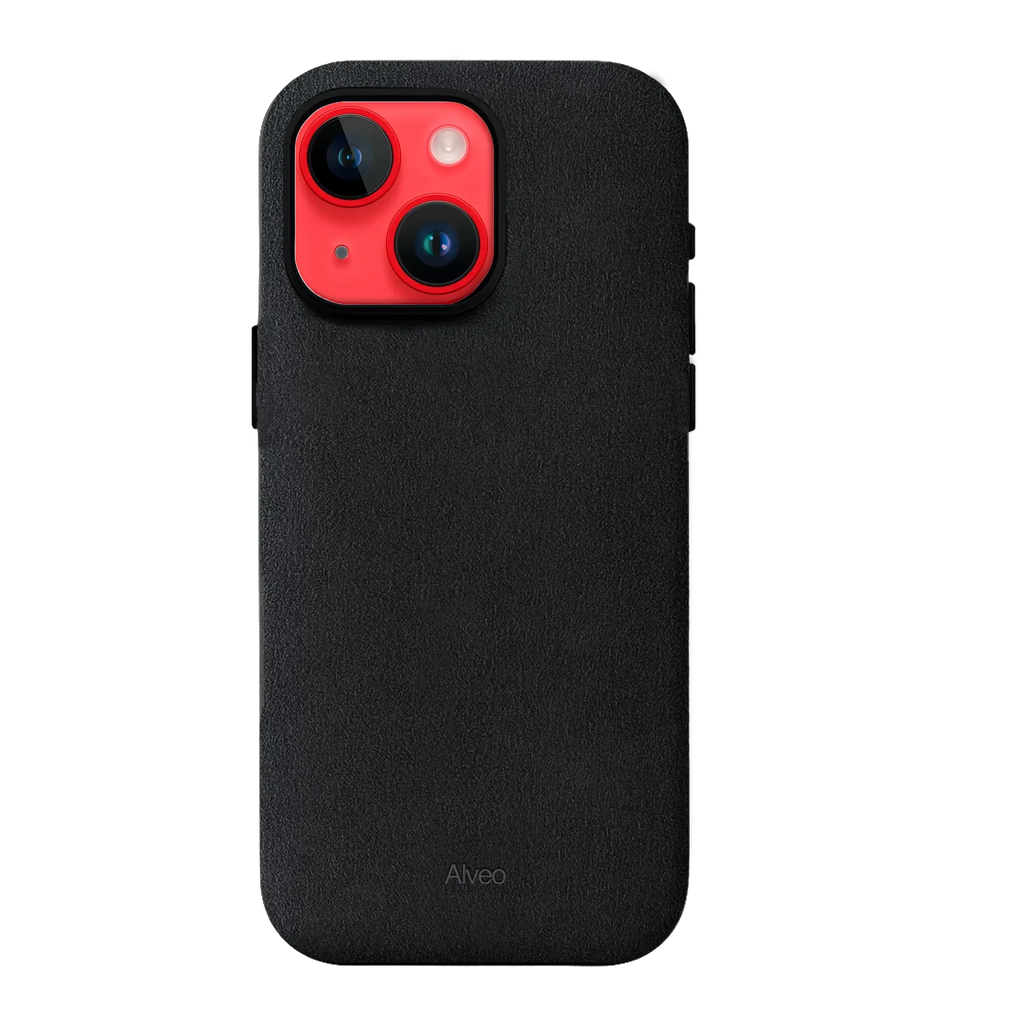 iPhone 14 - Case Alcantara - Dark Charcoal