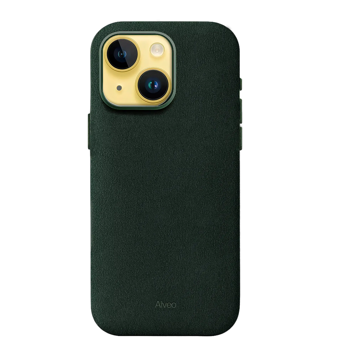 iPhone 14 - Case Alcantara - Emerald