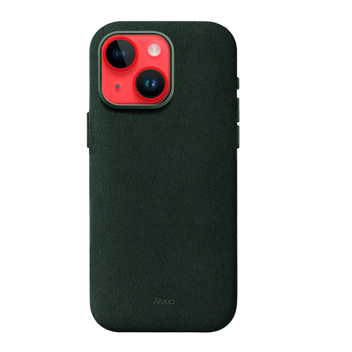 iPhone 14 - Case Alcantara - Emerald