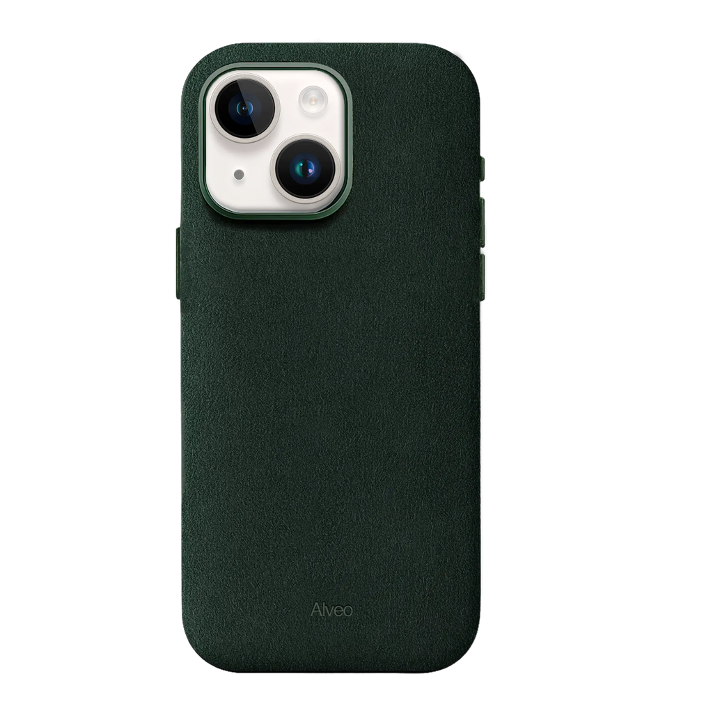 iPhone 14 - Case Alcantara - Emerald