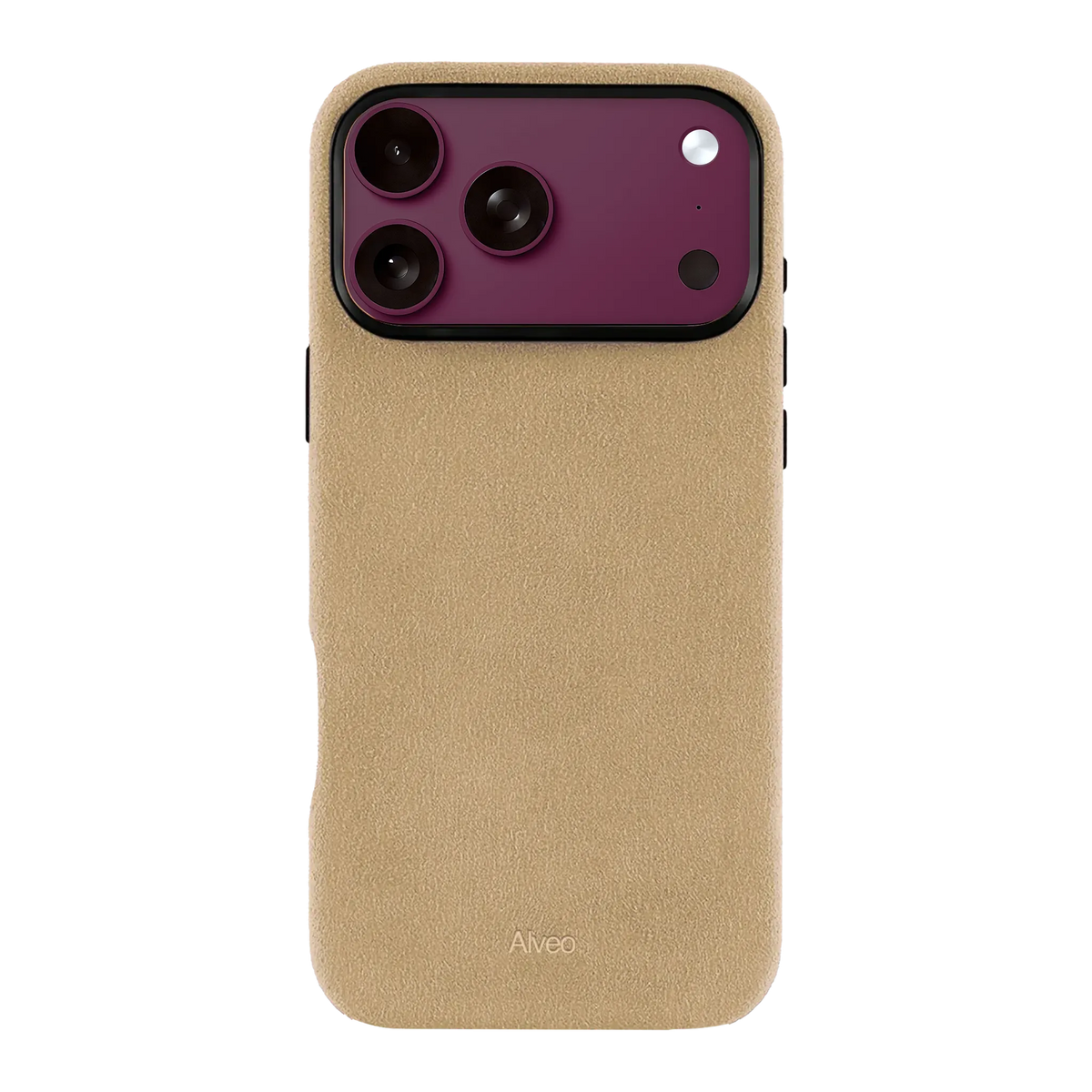 iPhone 18 Pro Max - Case Alcantara - Cream