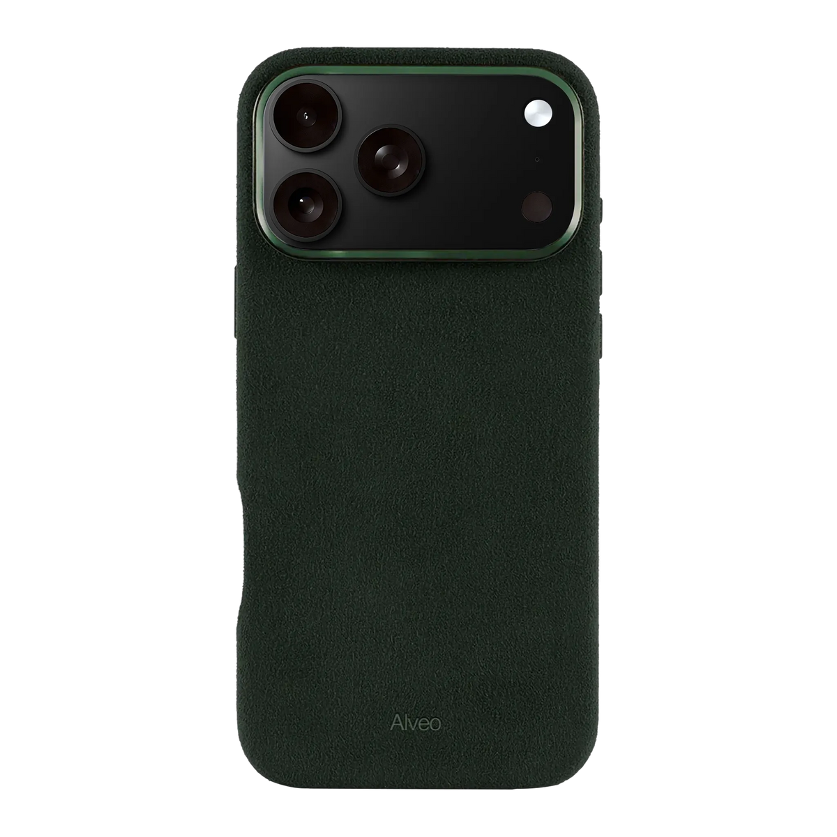 iPhone 18 Pro - Case Alcantara - Emerald