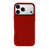 iPhone 18 Pro Max - Case Alcantara - Ruby