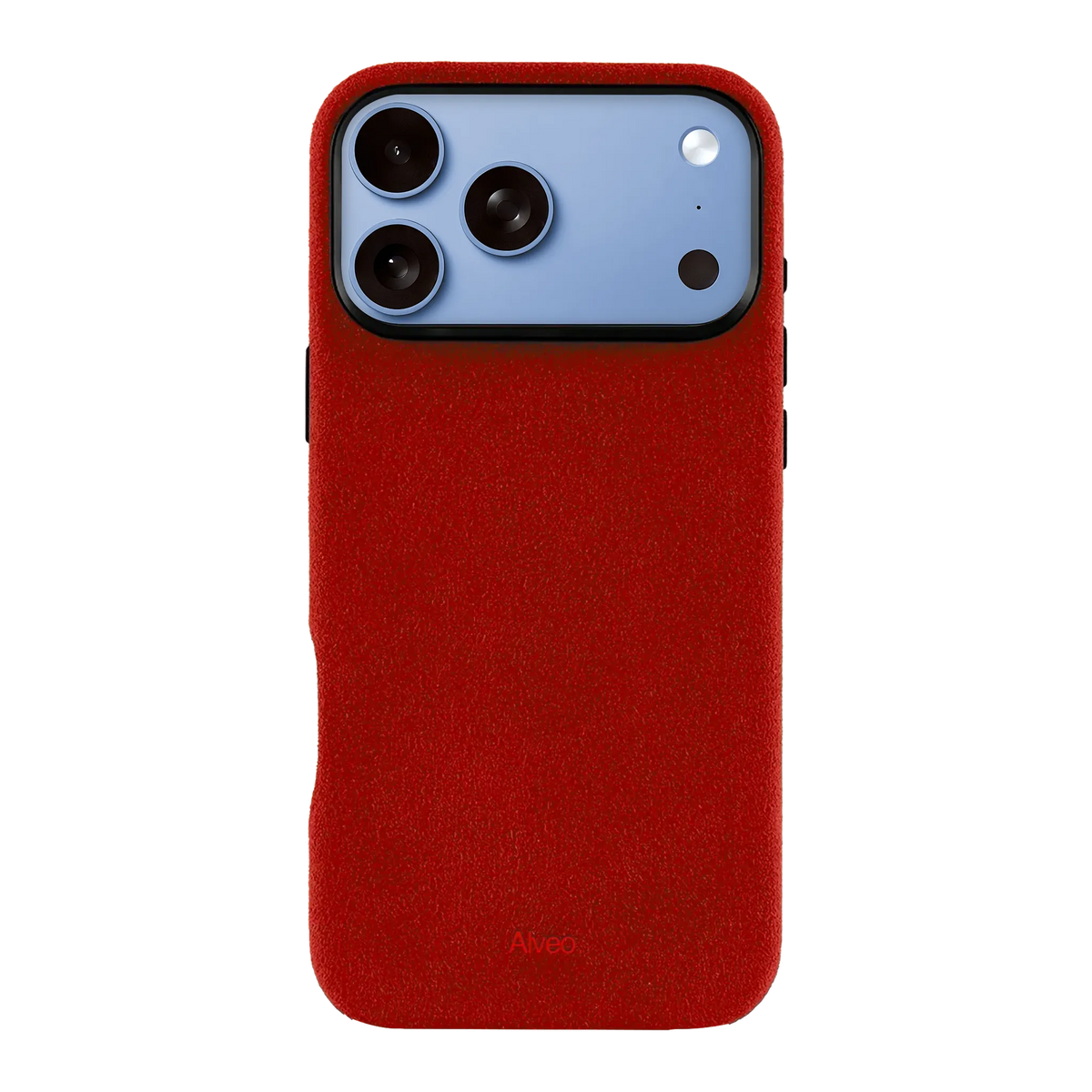 iPhone 18 Pro Max - Case Alcantara - Ruby