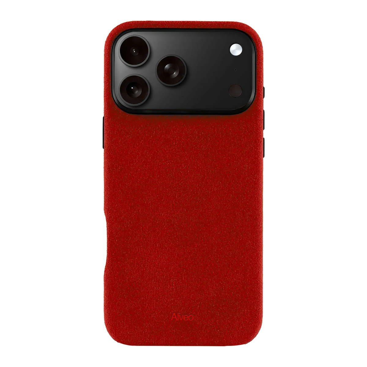 iPhone 18 Pro Max - Case Alcantara - Ruby
