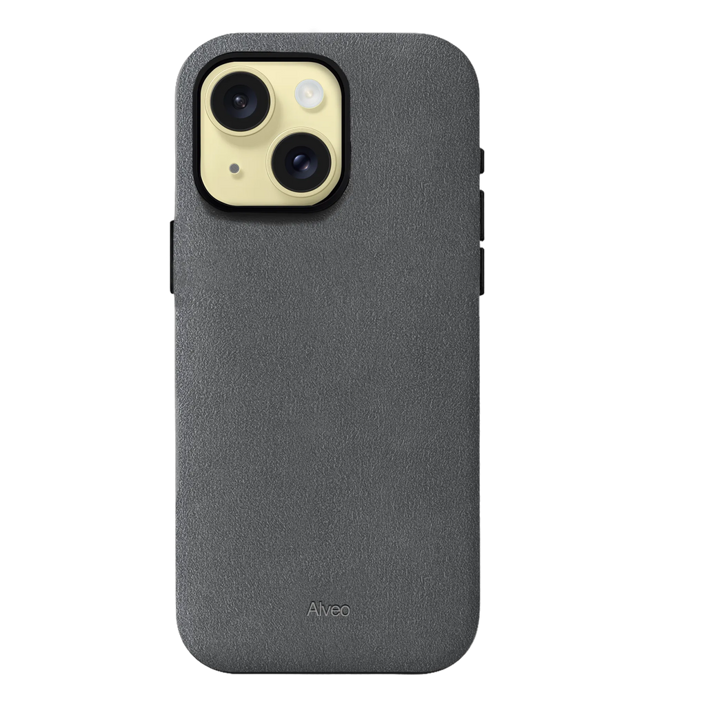 iPhone 15 - Case Alcantara - Basalt