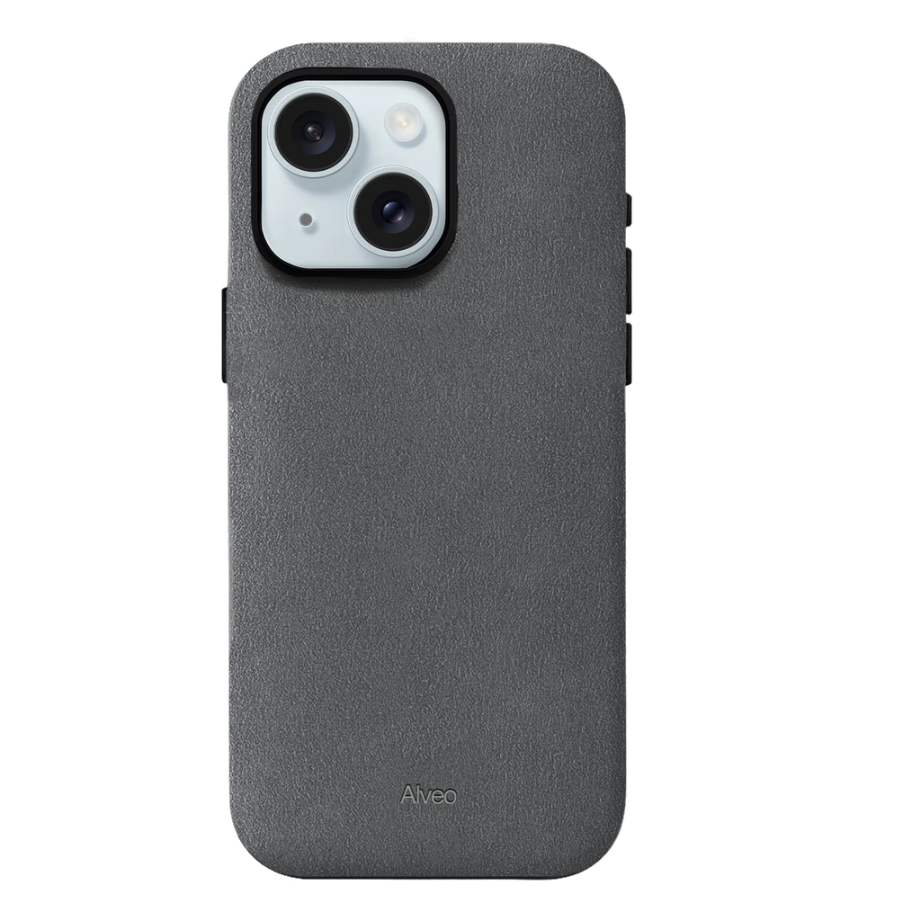 iPhone 15 - Case Alcantara - Basalt