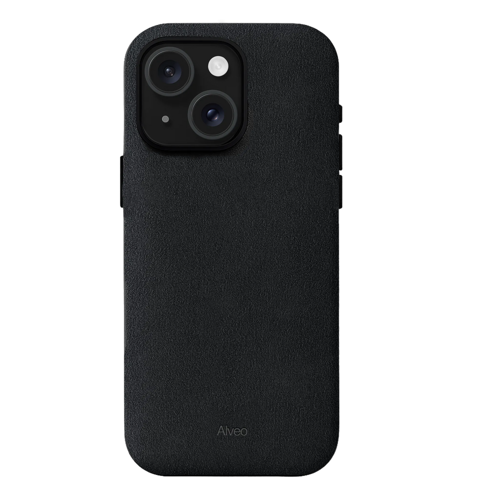 iPhone 15 - Case Alcantara - Dark Charcoal