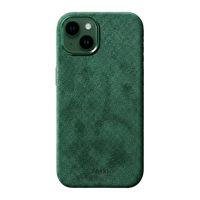 iPhone 15 - Case Alcantara - Emerald