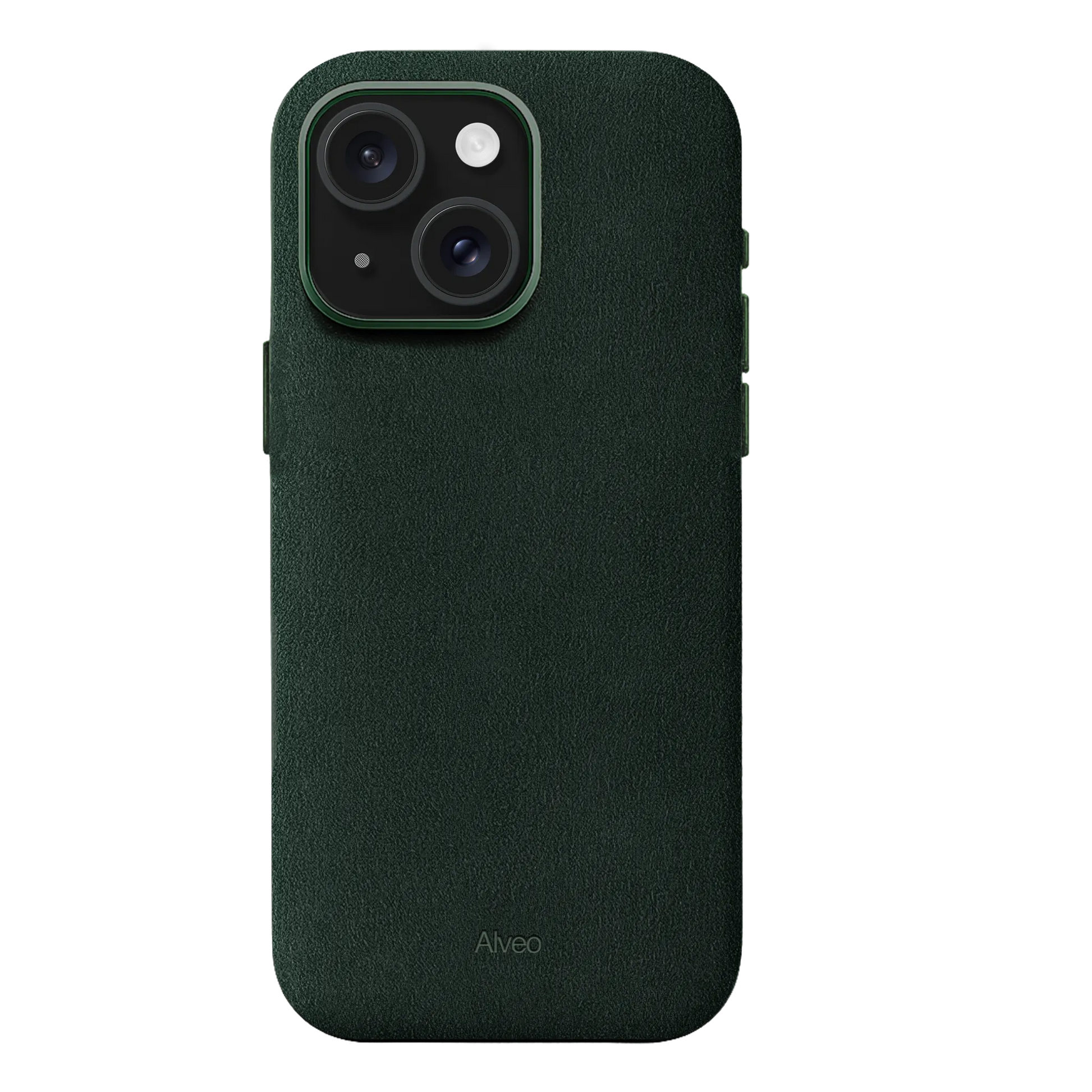 iPhone 15 - Case Alcantara - Emerald