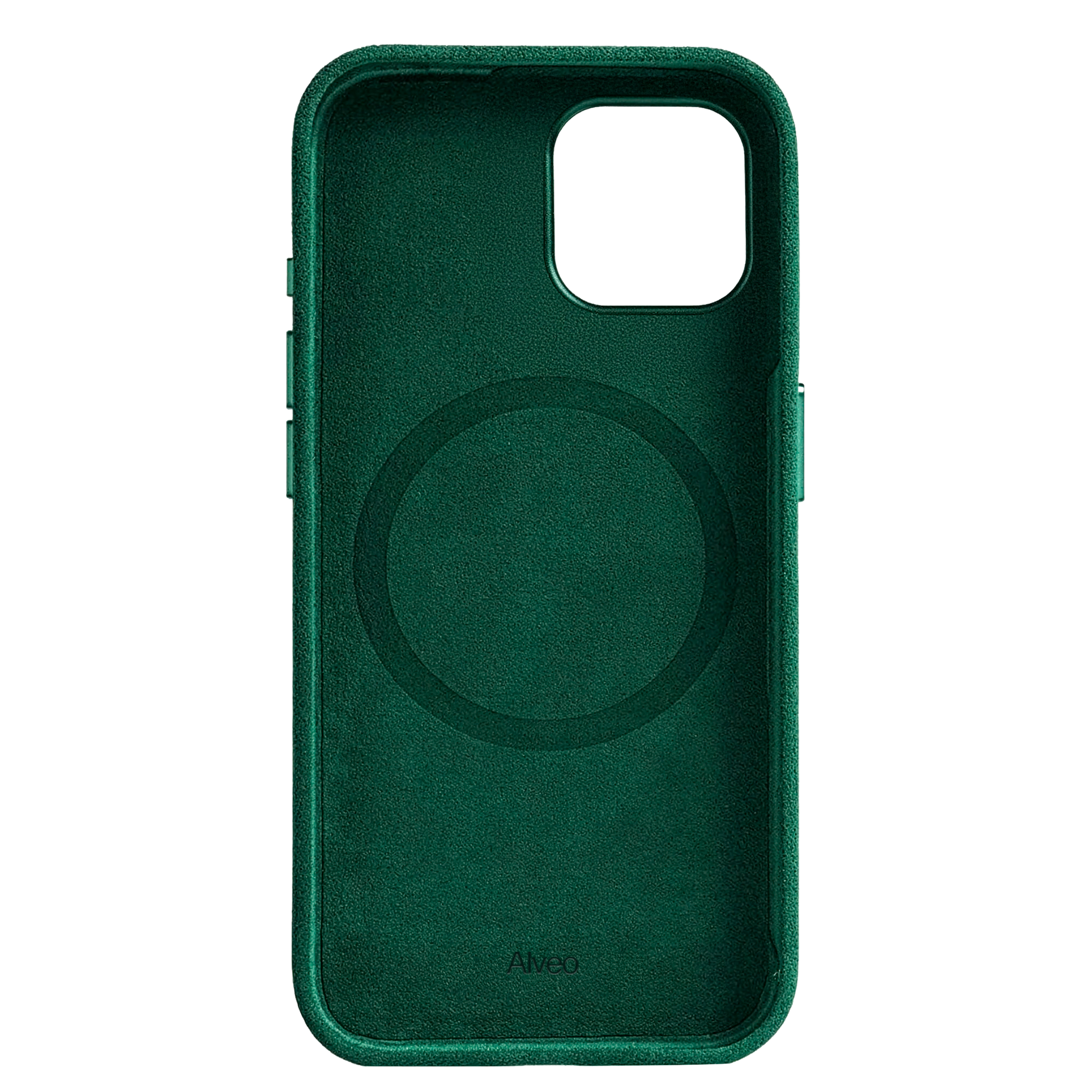 iPhone 15 - Case Alcantara - Emerald