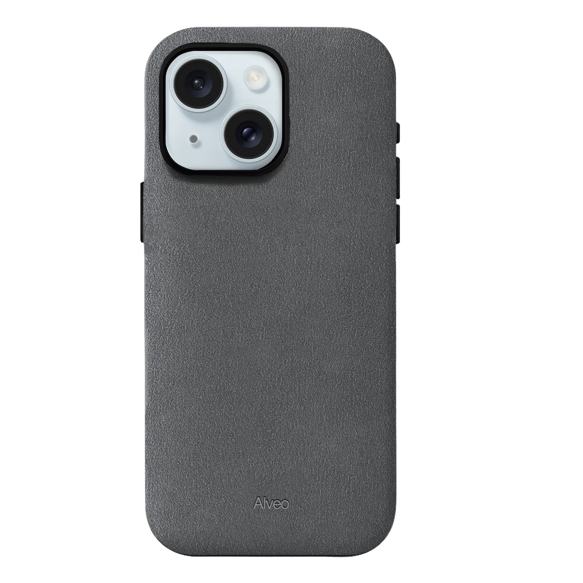 iPhone 15 Plus - Case Alcantara - Basalt