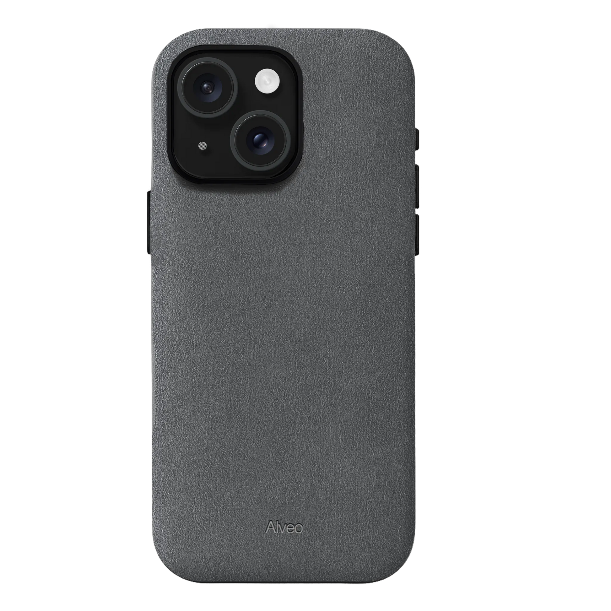 iPhone 15 Plus - Case Alcantara - Basalt