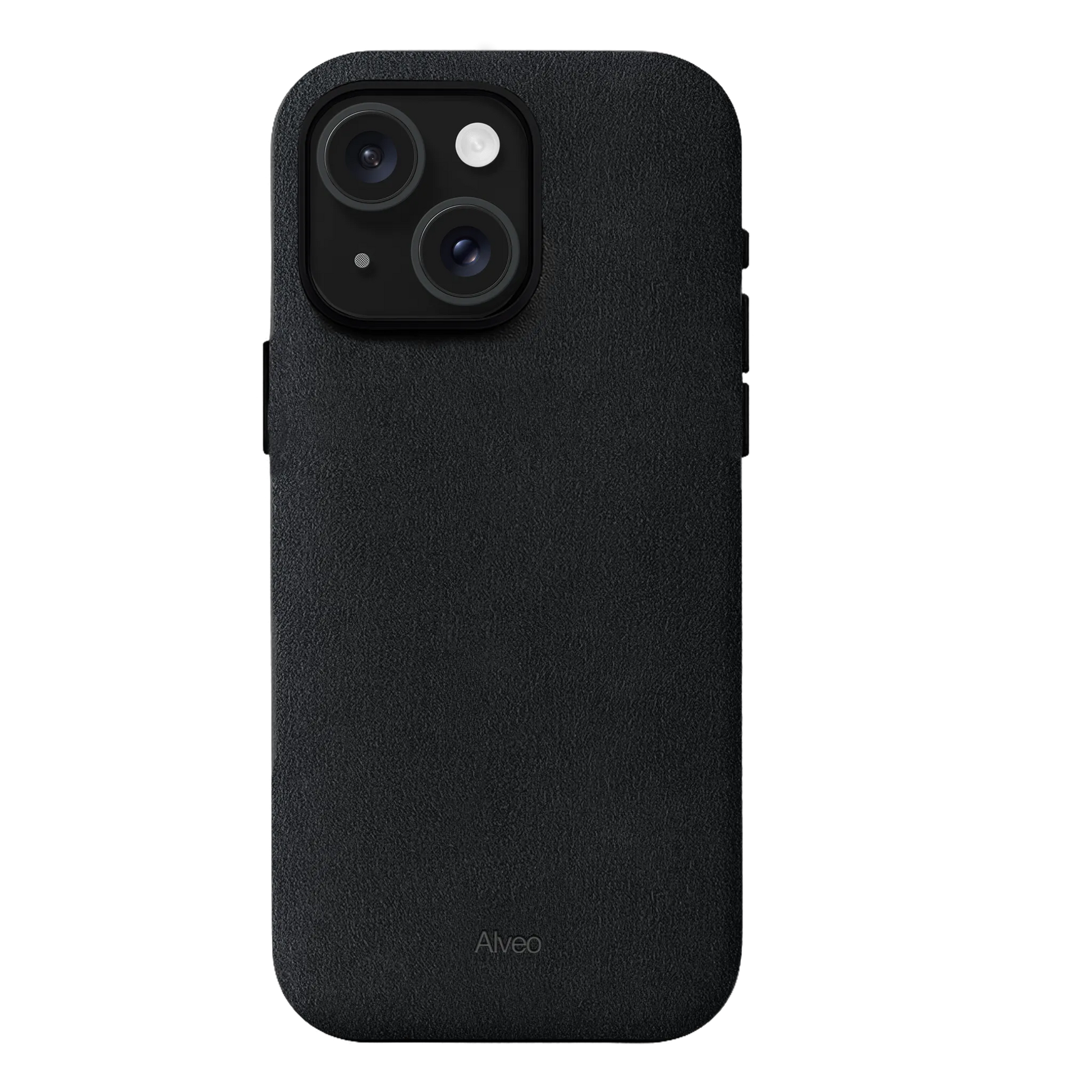 iPhone 15 Plus - Case Alcantara - Dark Charcoal