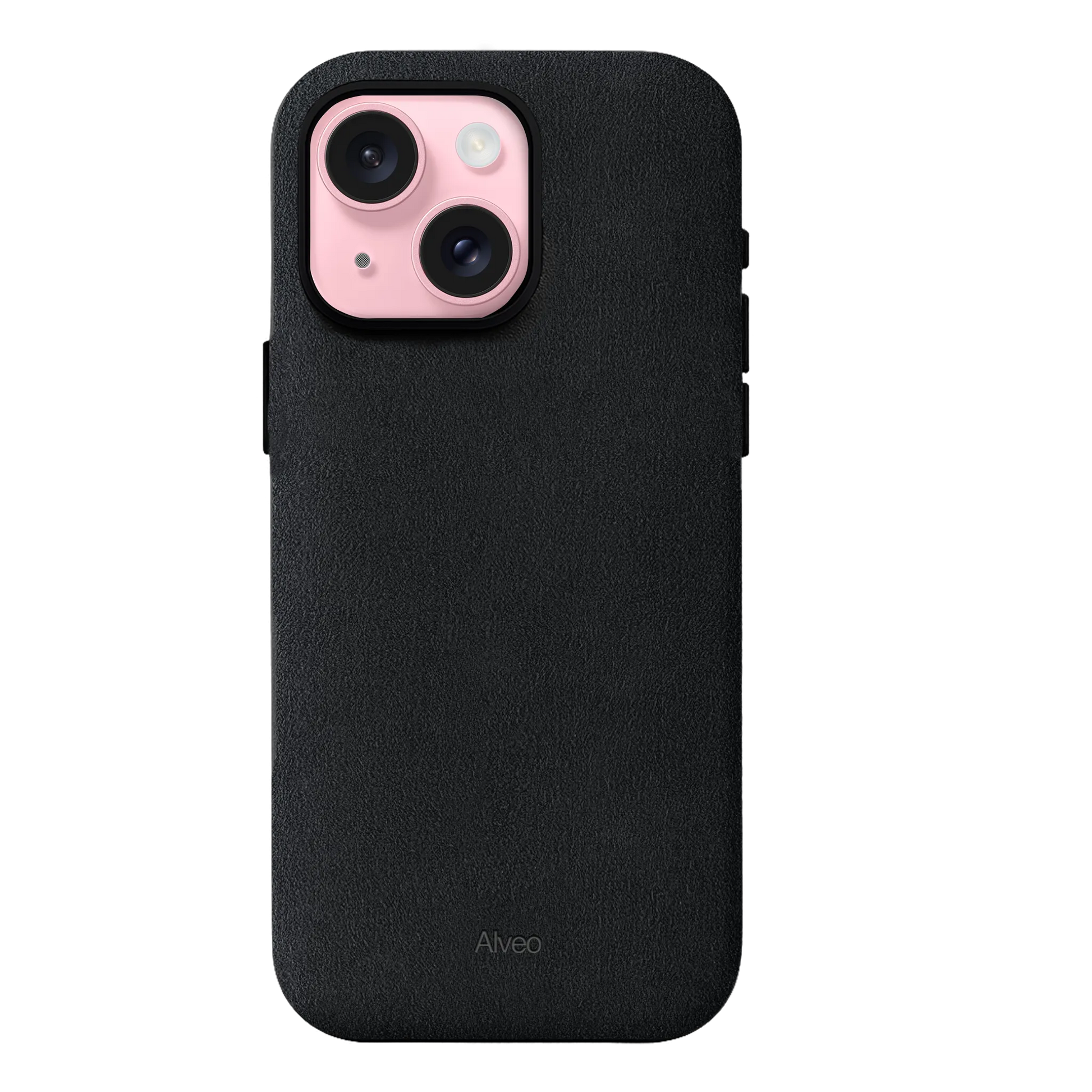iPhone 15 Plus - Case Alcantara - Dark Charcoal