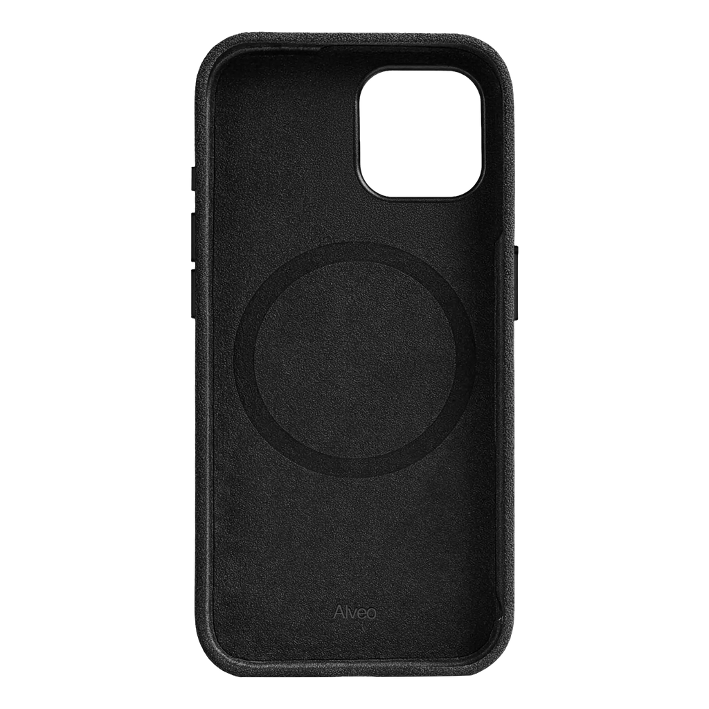 iPhone 15 Plus - Case Alcantara - Dark Charcoal