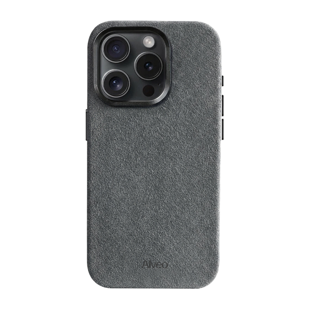 iPhone 15 Pro - Case Alcantara - Basalt