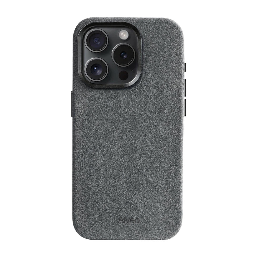 iPhone 15 Pro - Case Alcantara - Basalt