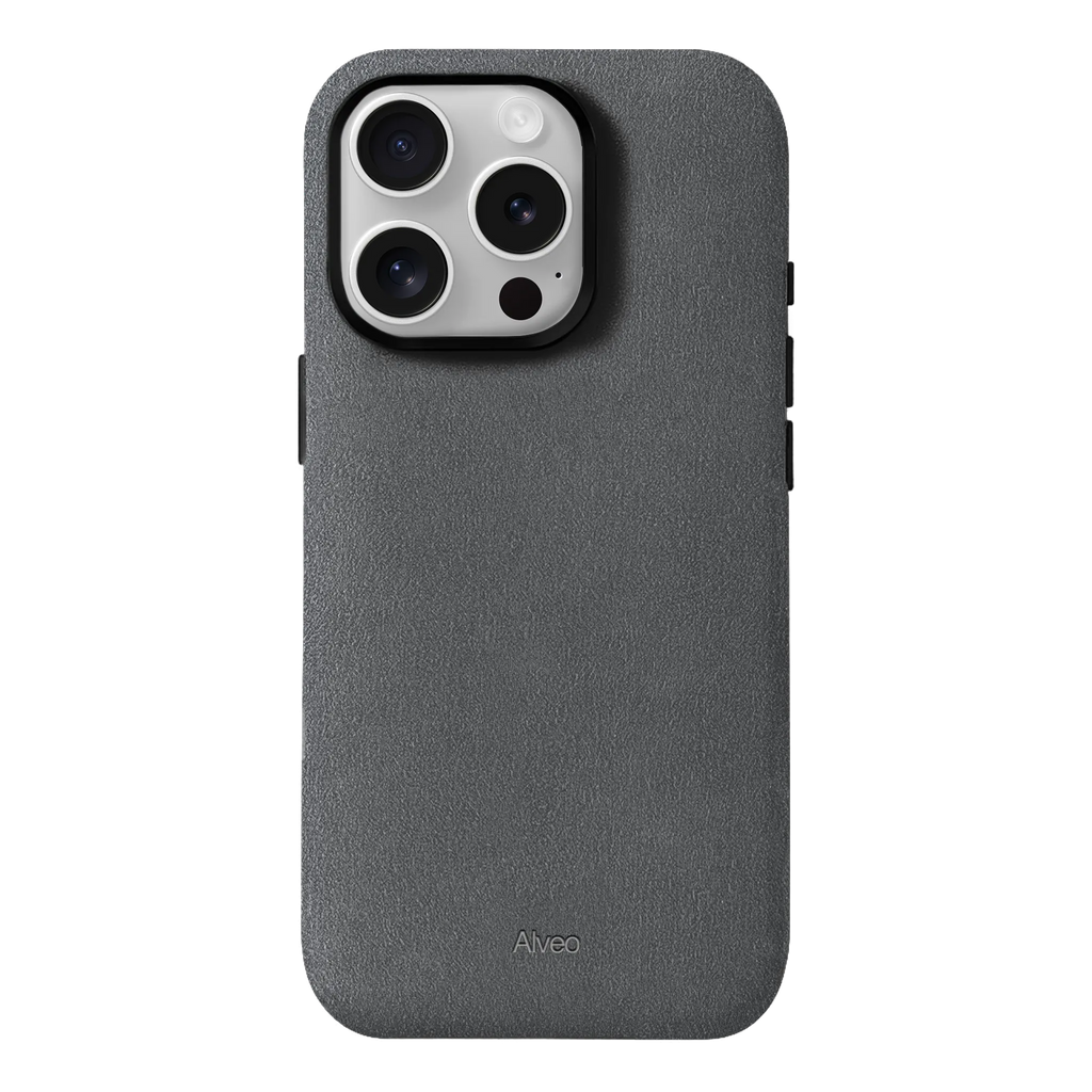 iPhone 15 Pro - Case Alcantara - Basalt