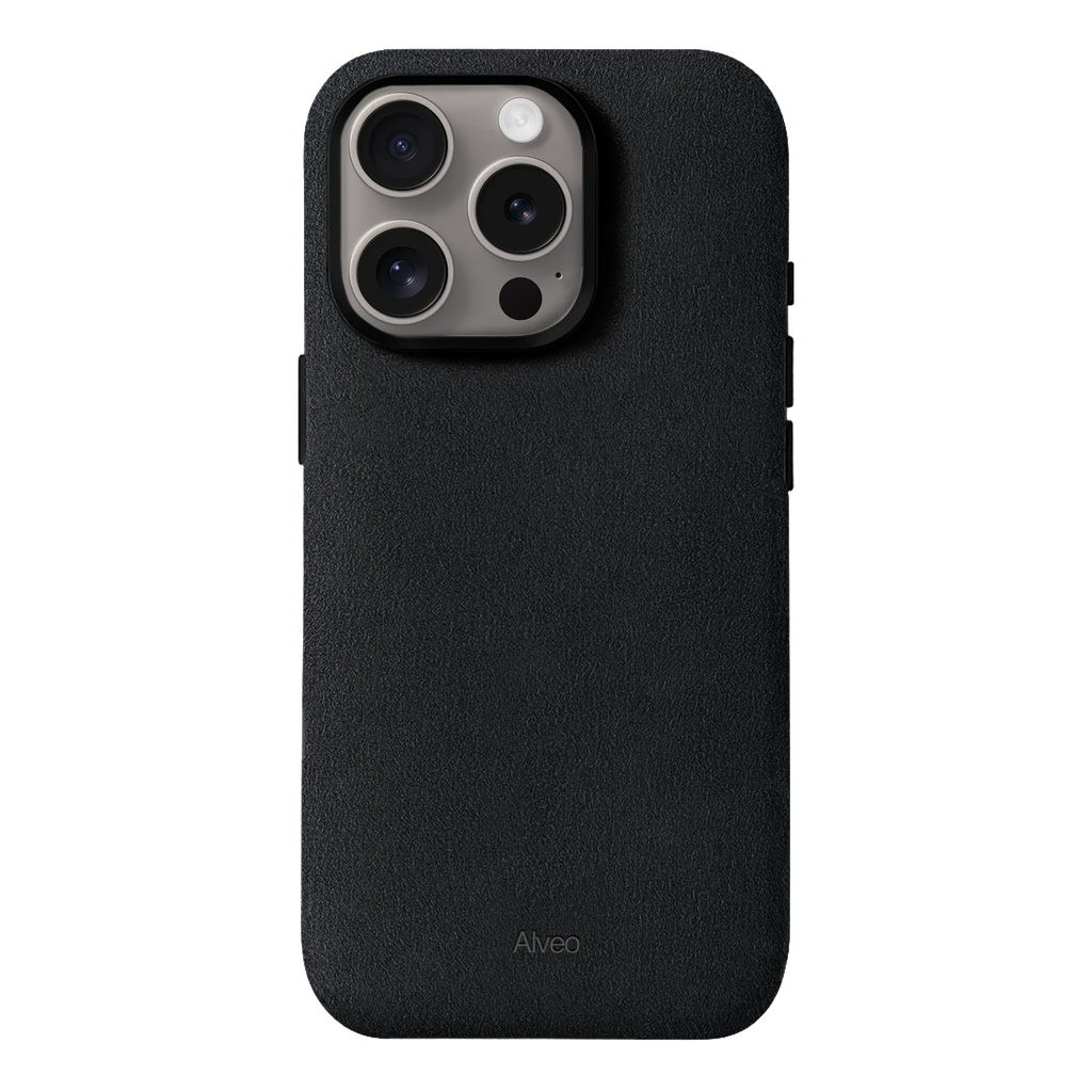 iPhone 15 Pro - Case Alcantara - Dark Charcoal