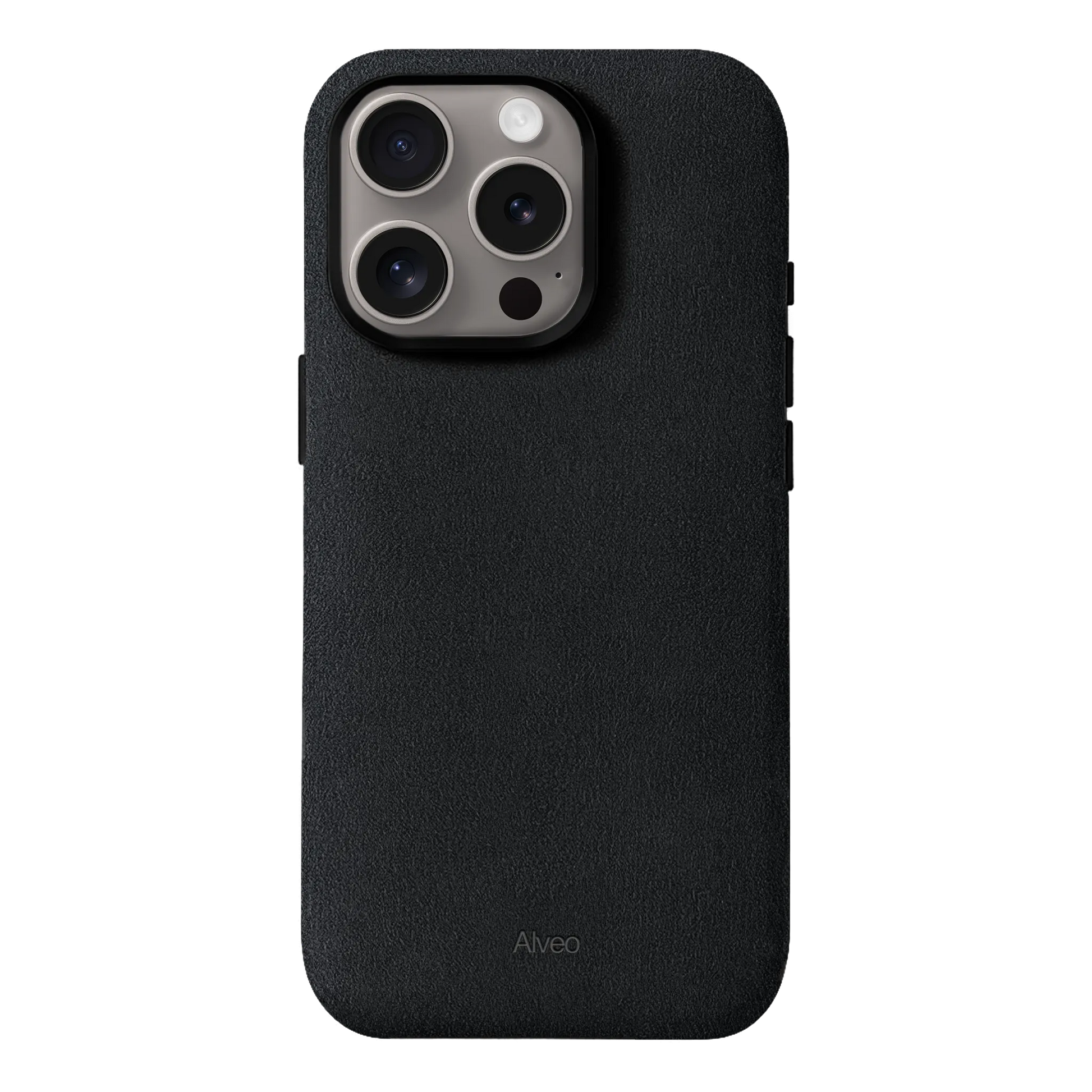 iPhone 15 Pro - Case Alcantara - Dark Charcoal