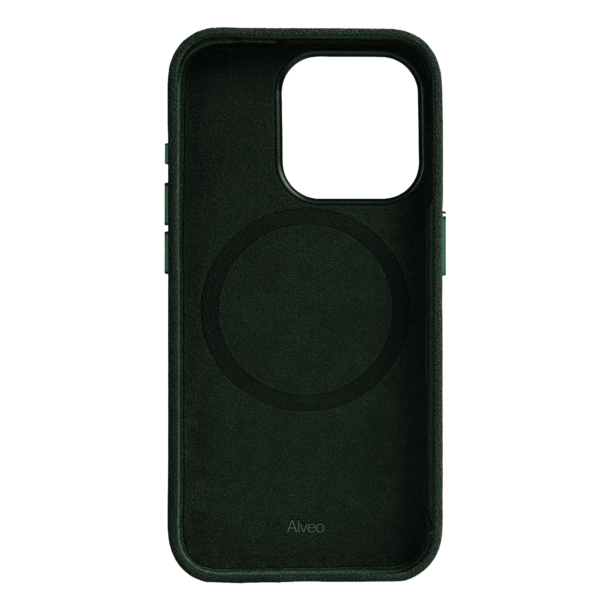 iPhone 15 Pro - Case Alcantara - Emerald