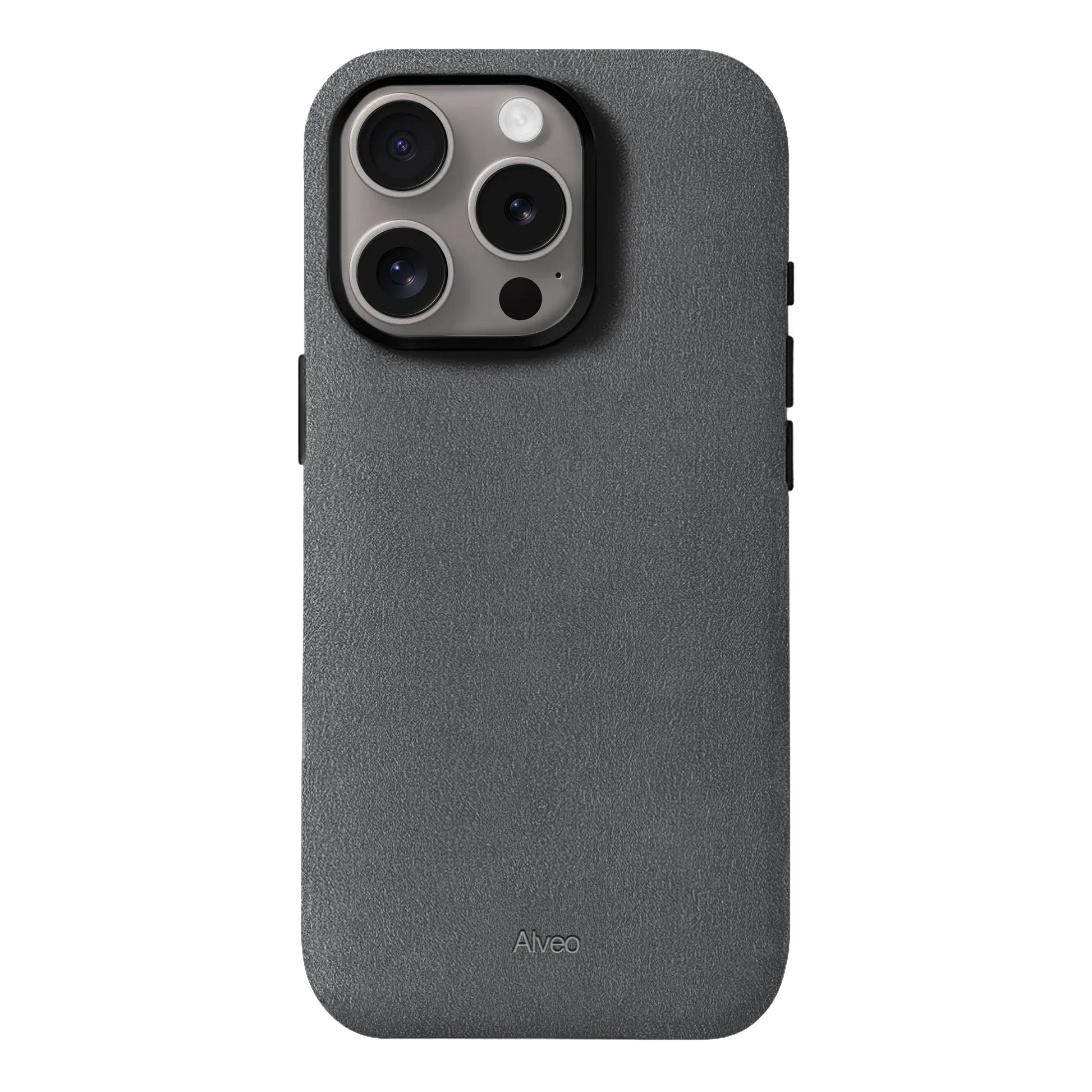 iPhone 15 Pro Max - Case Alcantara - Basalt
