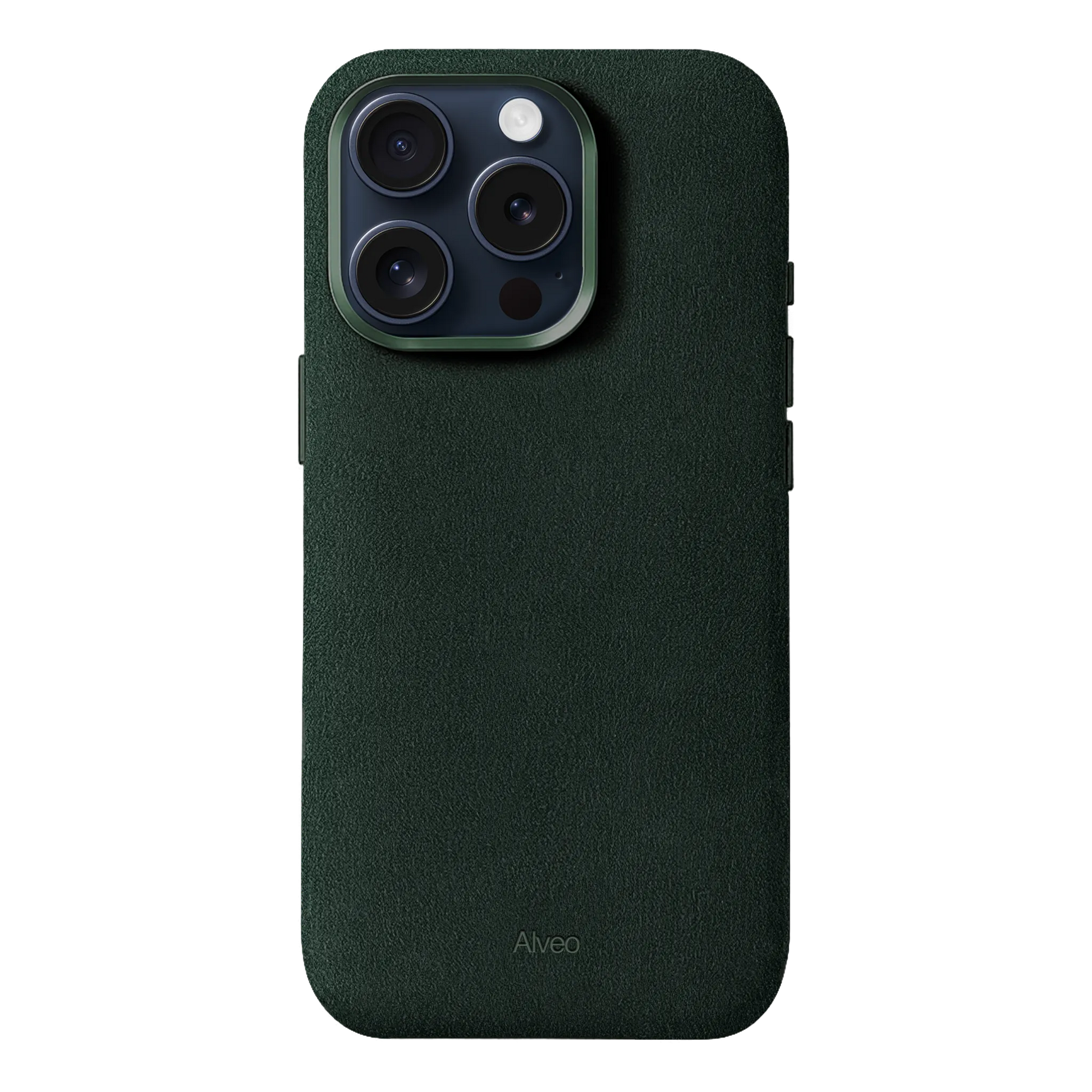 iPhone 15 Pro Max - Case Alcantara - Emerald