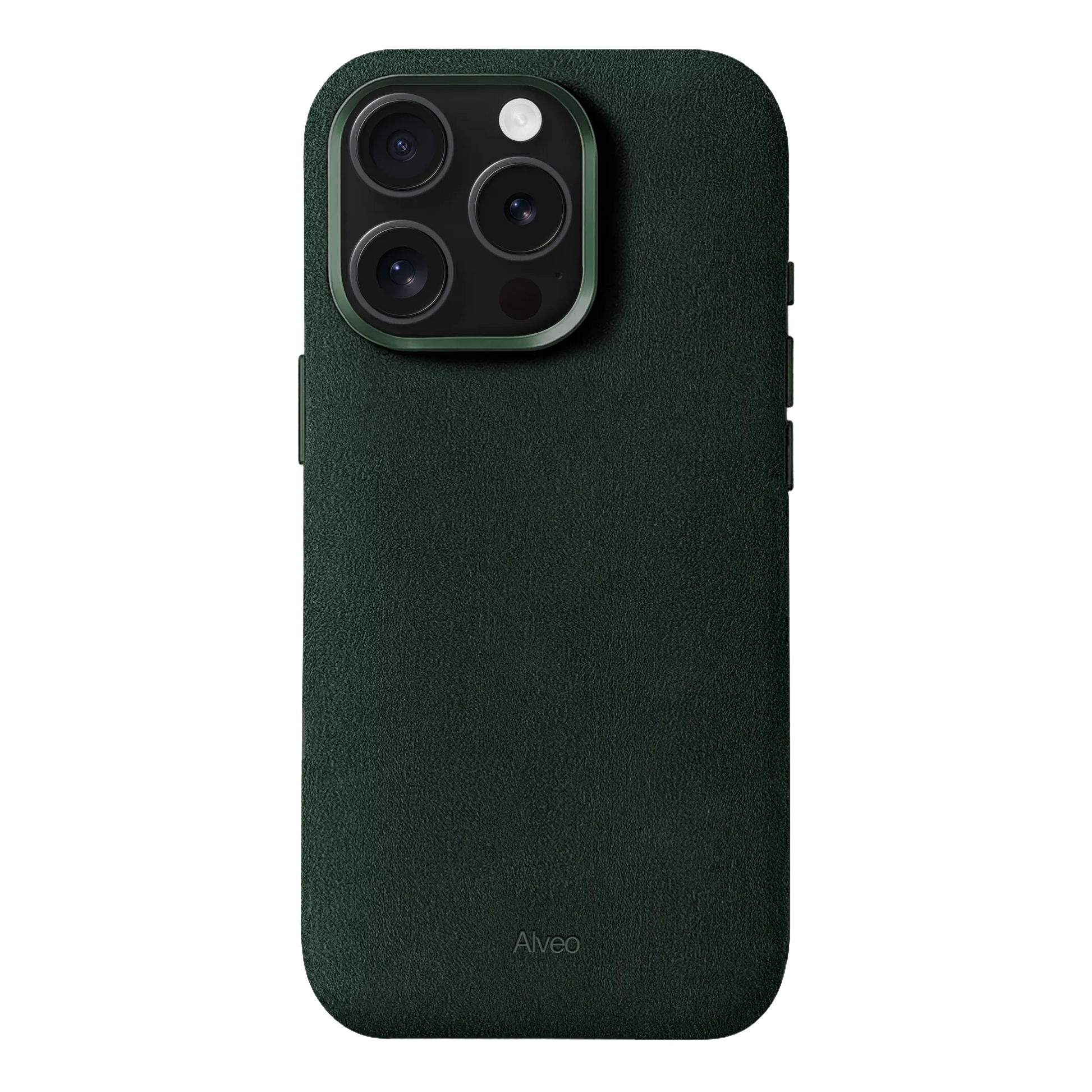 iPhone 15 Pro Max - Case Alcantara - Emerald