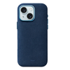iPhone 15 - Case Alcantara - Sea Blue