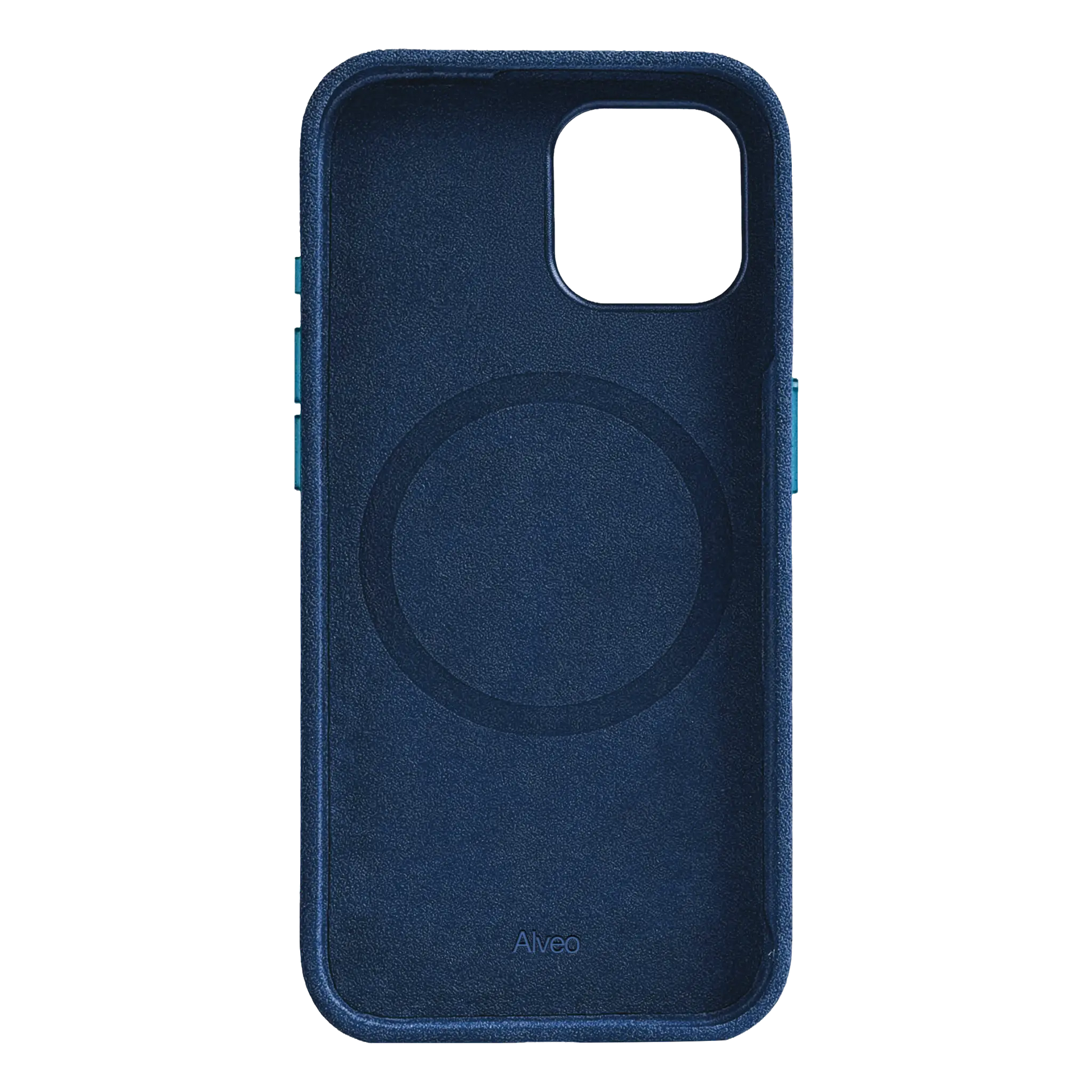 iPhone 15 - Case Alcantara - Sea Blue