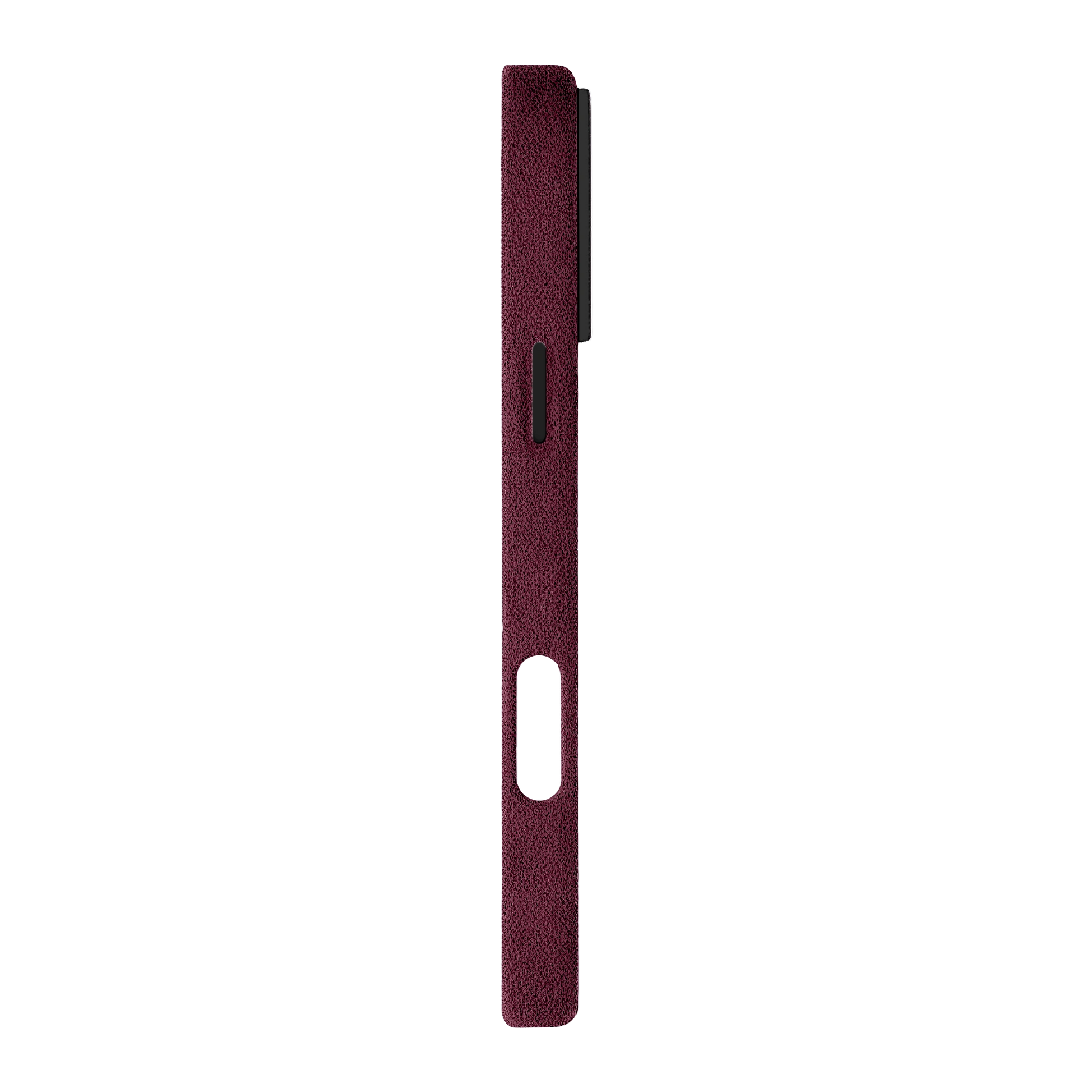 iPhone 16 - Case Alcantara - Burgundy