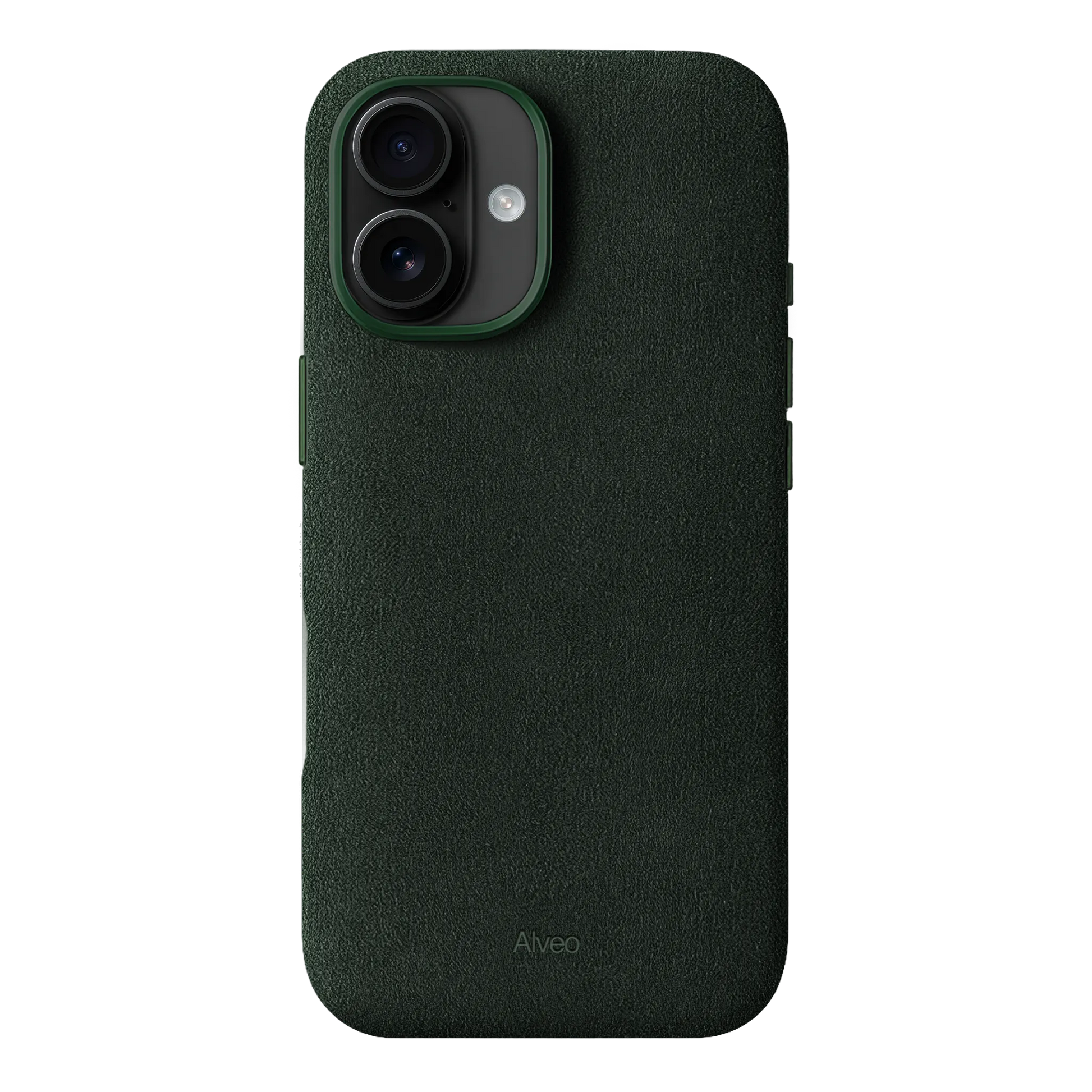 iPhone 16 - Case Alcantara - Emerald