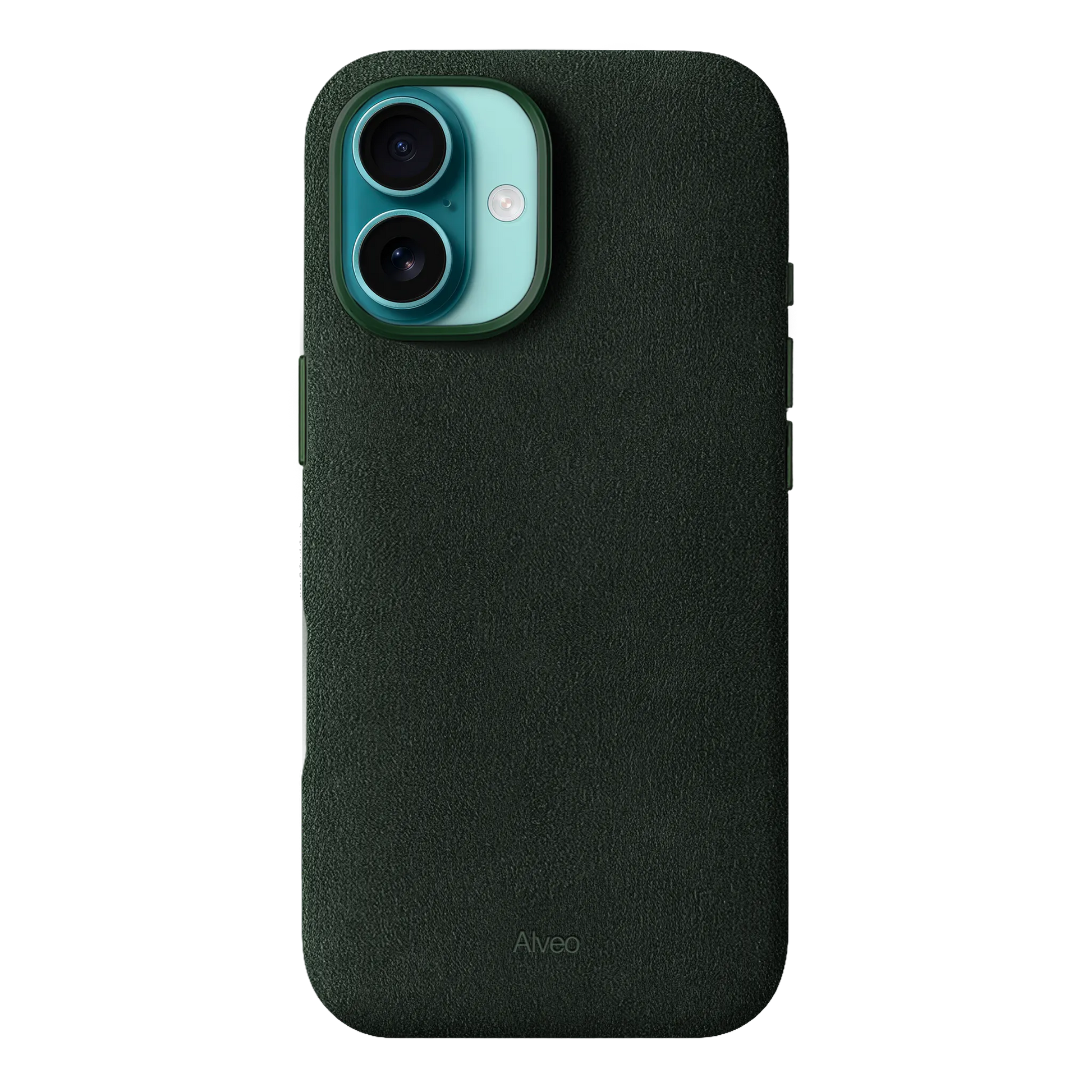 iPhone 16 - Case Alcantara - Emerald