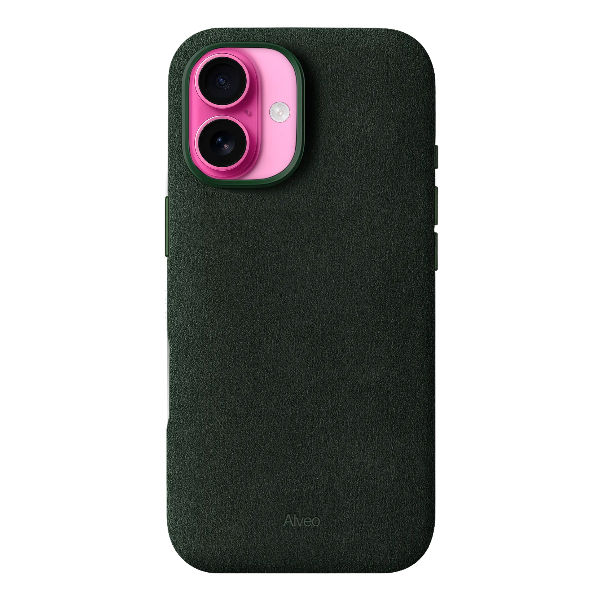 iPhone 16 - Case Alcantara - Emerald