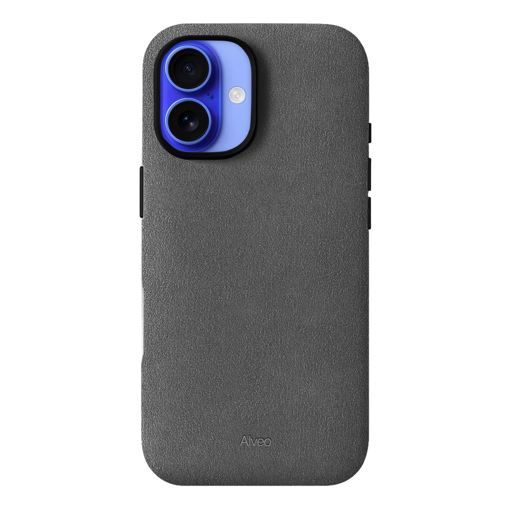 iPhone 16 Plus - Case Alcantara - Basalt